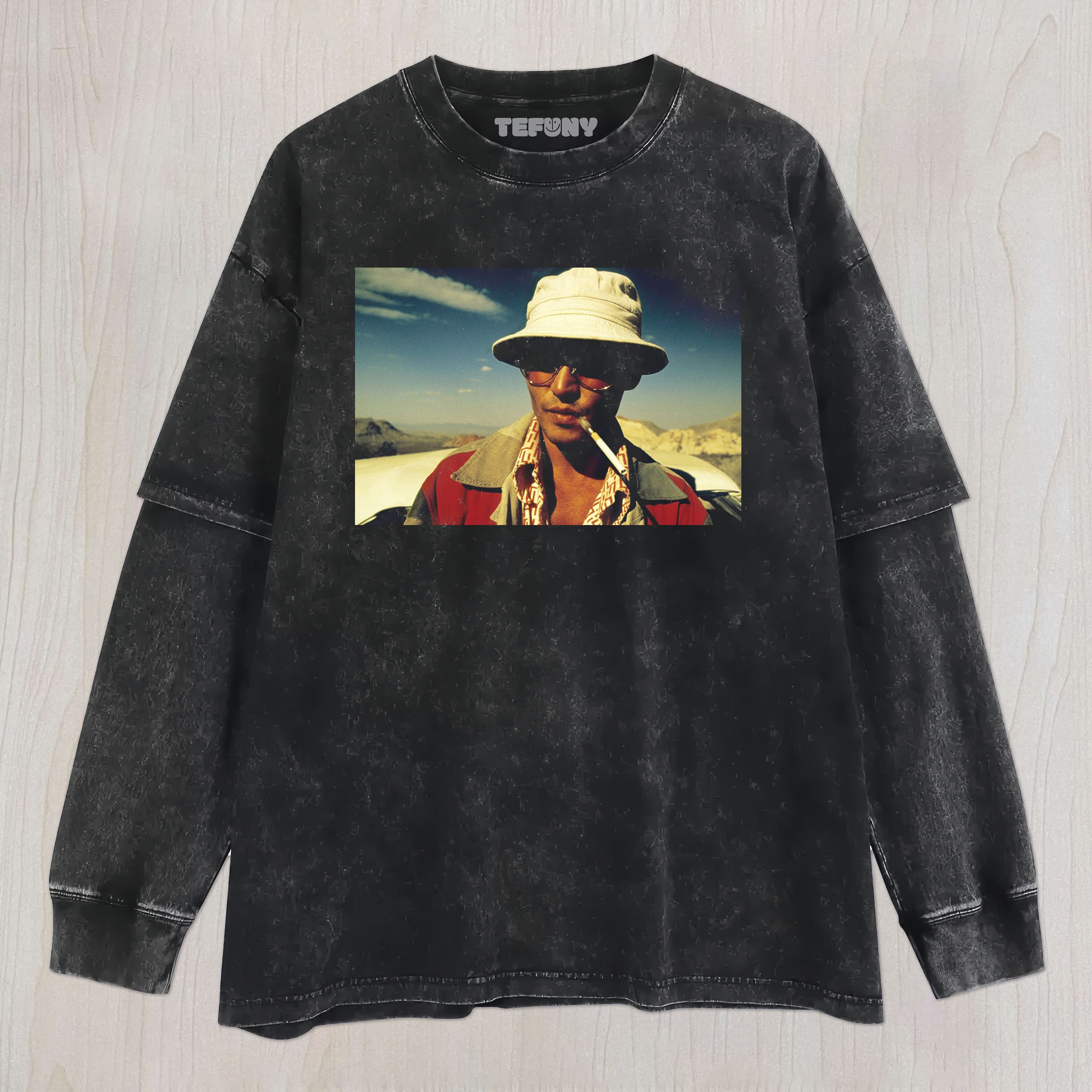 FEAR AND LOATHING IN LAS VEGAS V2 UNISEX TEE, TANK TOP, LAYERED LS, SWEATSHIRT & HOODIE