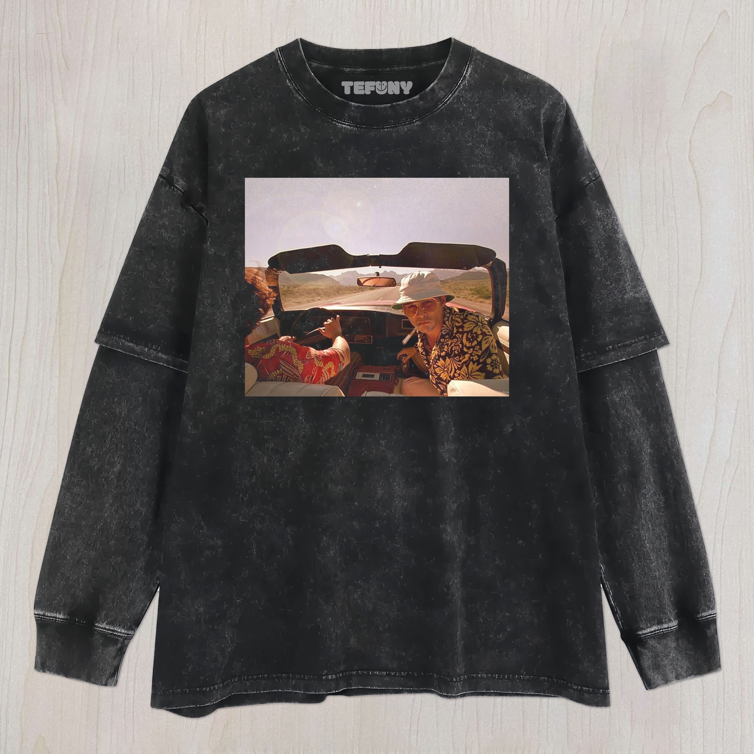 FEAR AND LOATHING IN LAS VEGAS V5 UNISEX TEE, TANK TOP, LAYERED LS, SWEATSHIRT & HOODIE