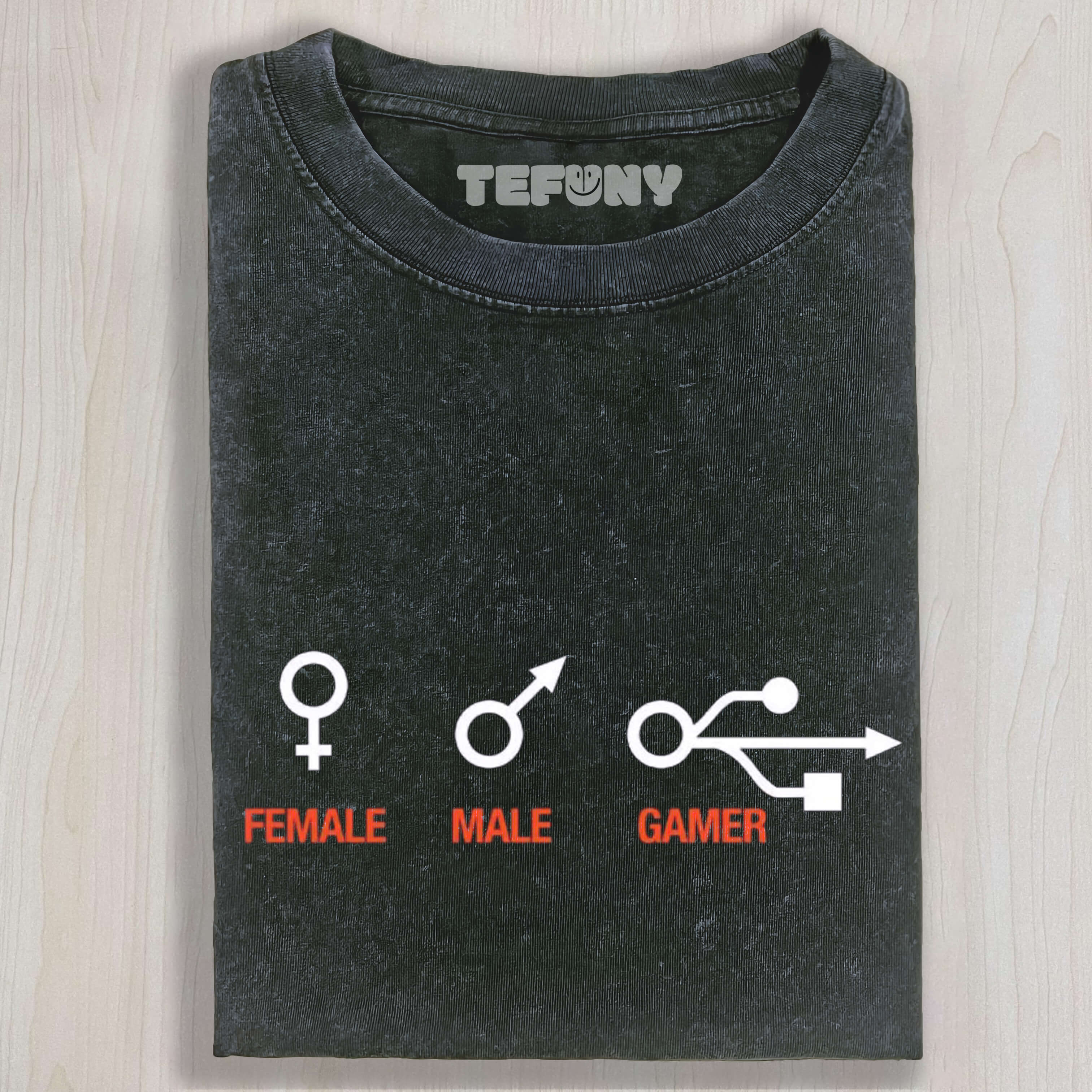 FEMALE MALE GAMER TEE & SWEAT & HOOD