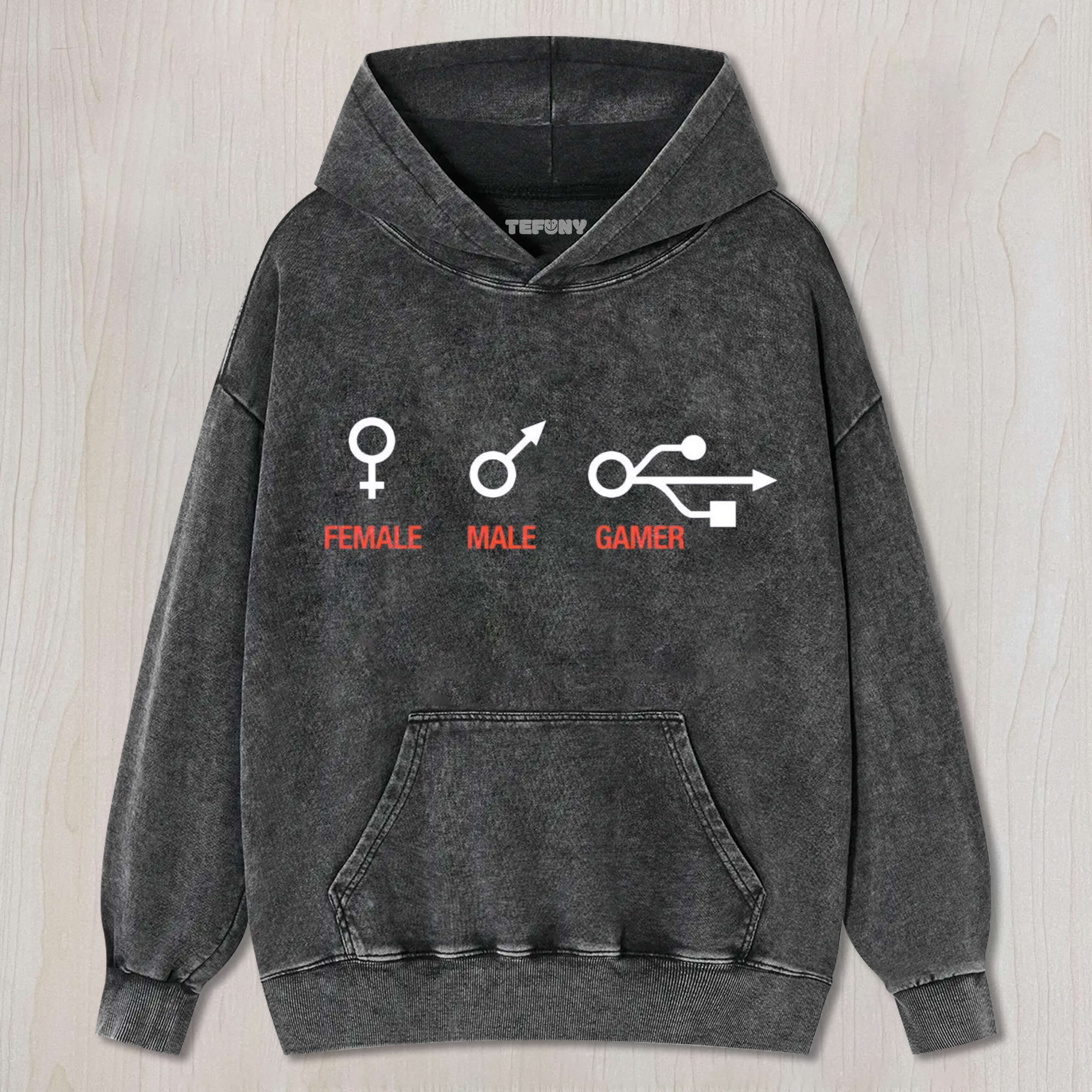 FEMALE MALE GAMER TEE & SWEAT & HOOD