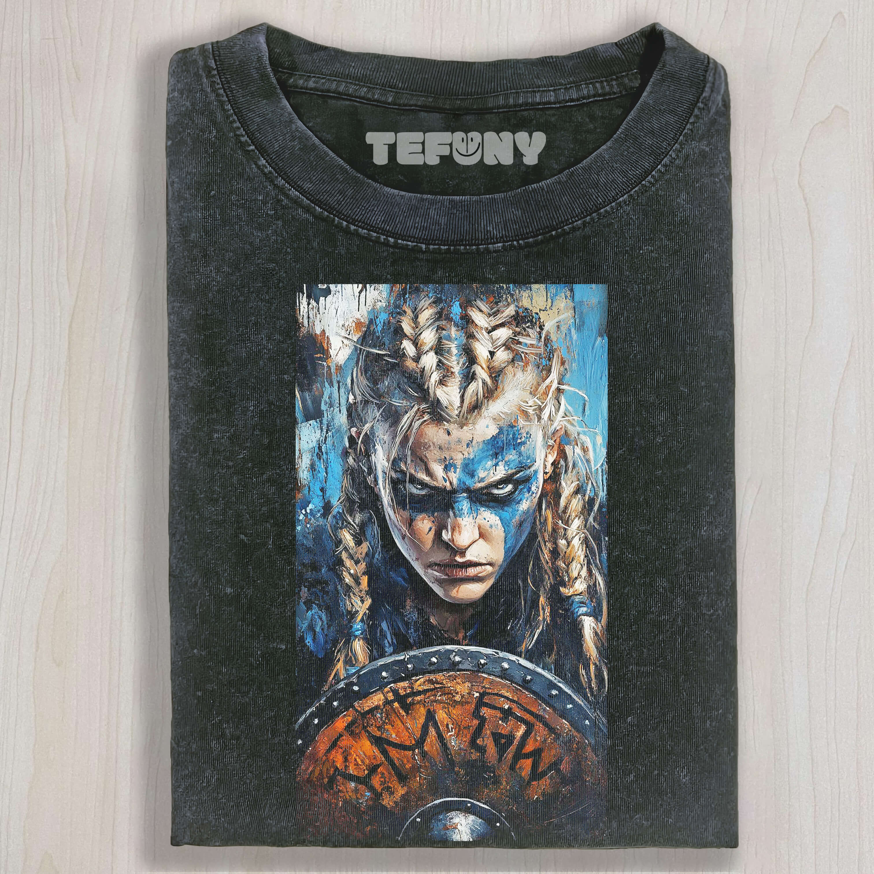 FEMALE VIKING WARRIOR 1 T-SHIRT & LONG SLEEVES & HOODIES