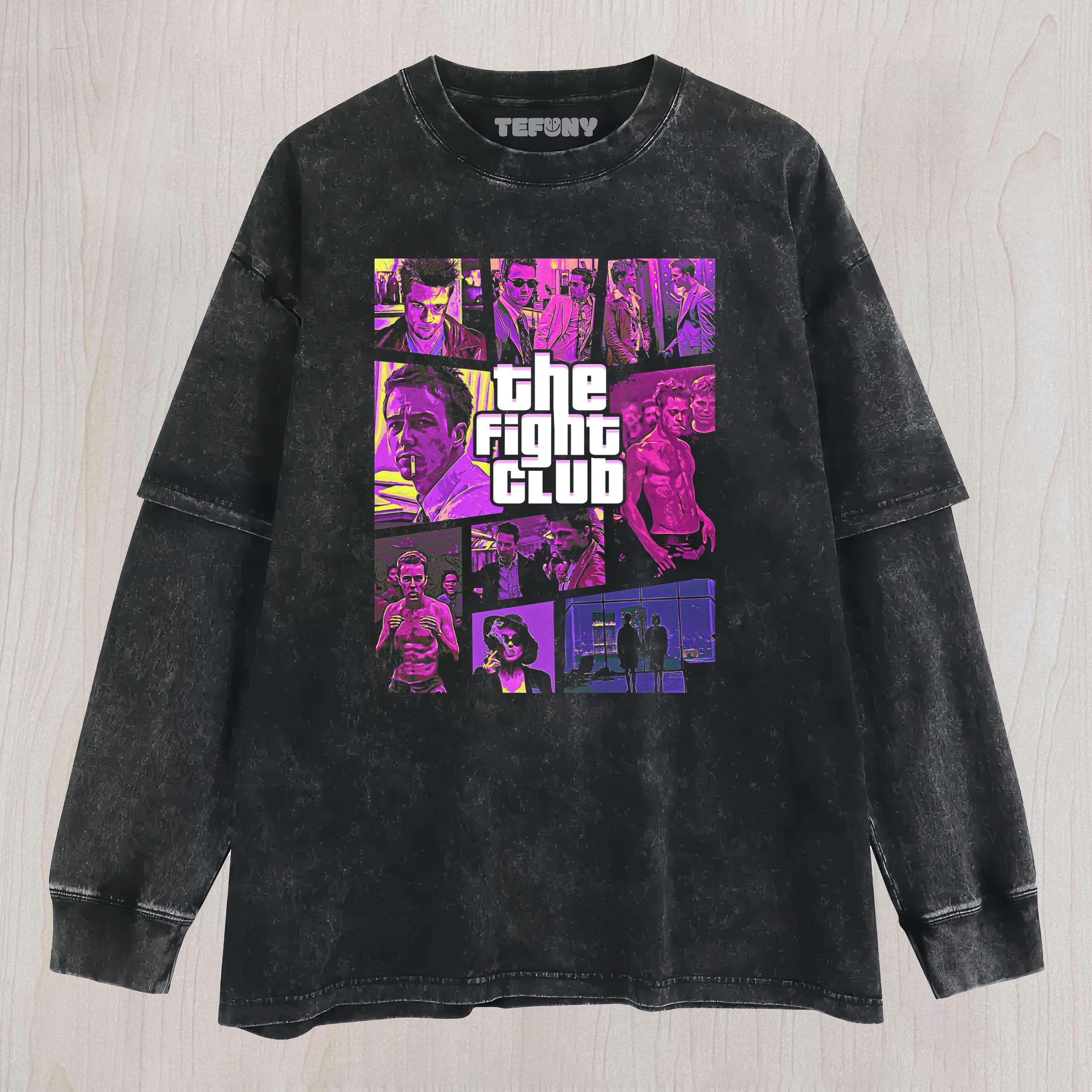 FIGHT CLUB D1 UNISEX TEE, TANK TOP, LAYERED LS, SWEATSHIRT & HOODIE