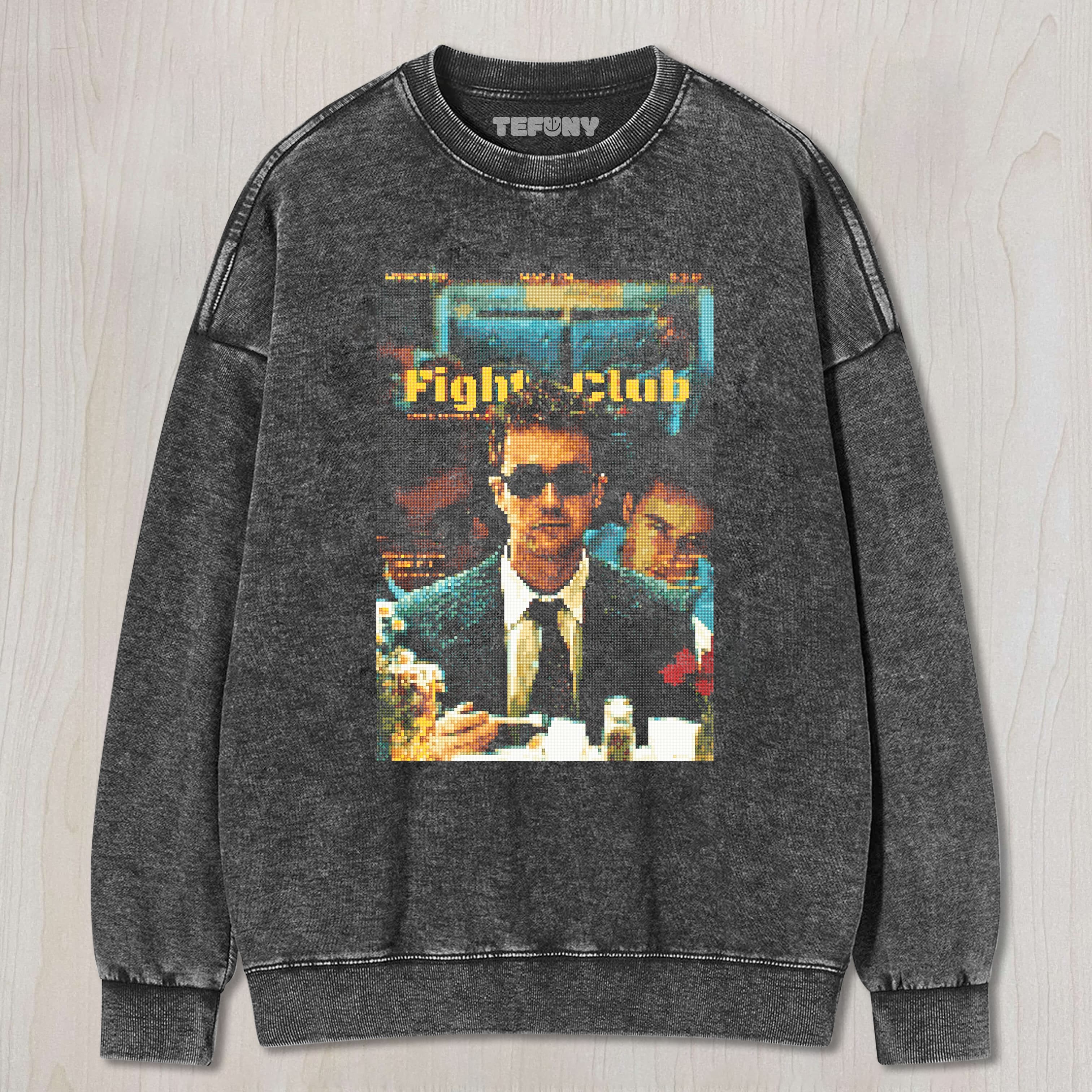 FIGHT CLUB PIXEL TEE & SWEAT & HOOD