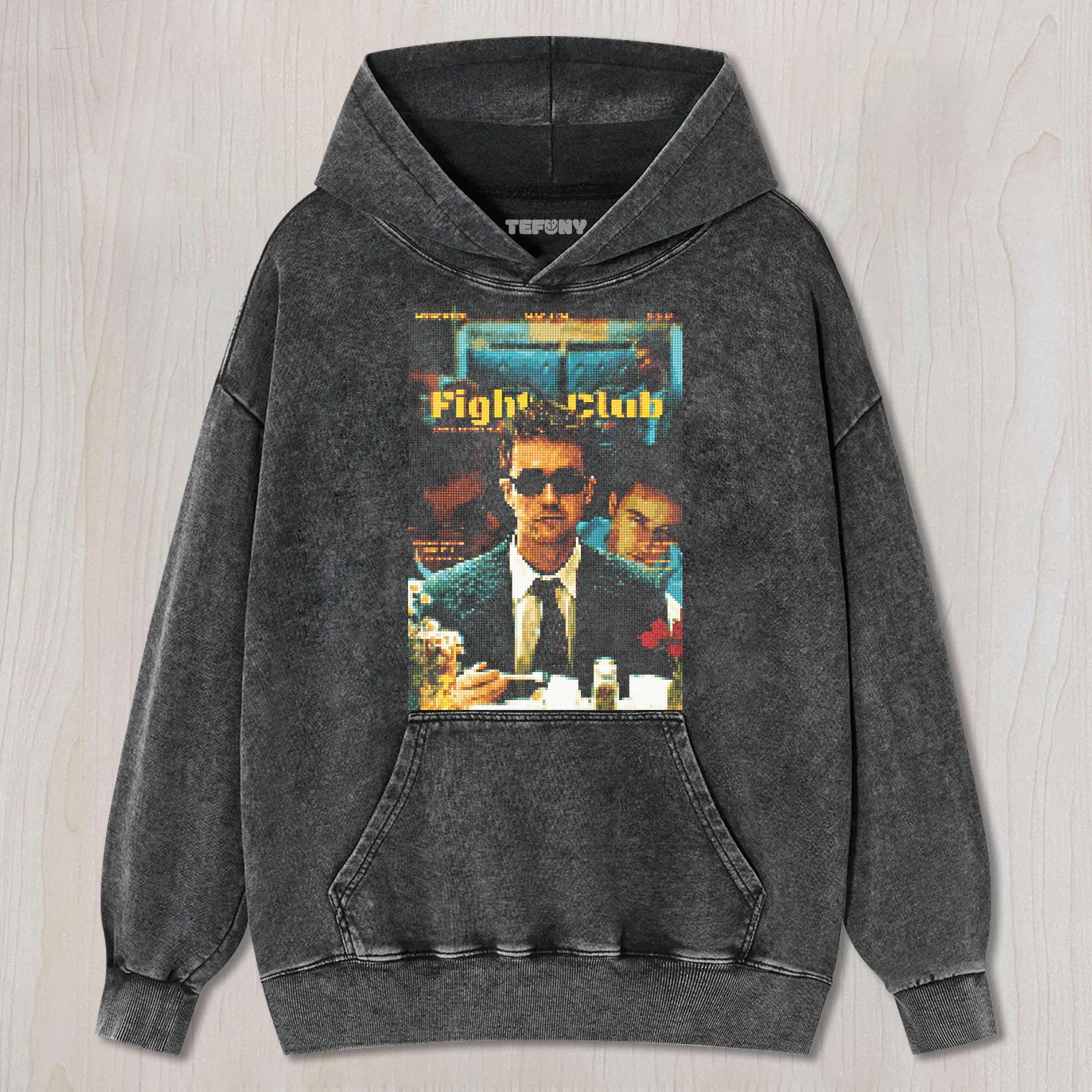 FIGHT CLUB PIXEL TEE & SWEAT & HOOD