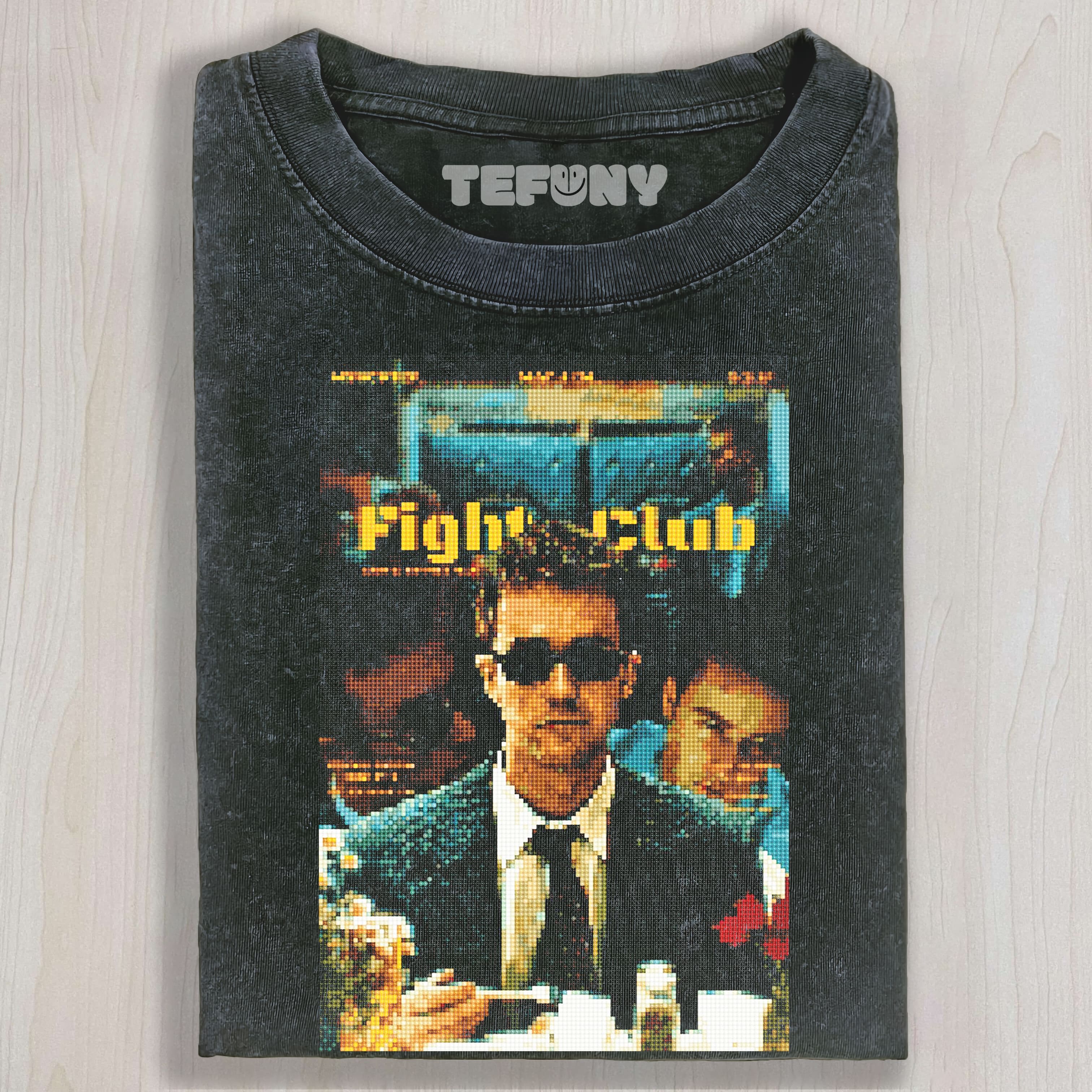 FIGHT CLUB PIXEL TEE & SWEAT & HOOD