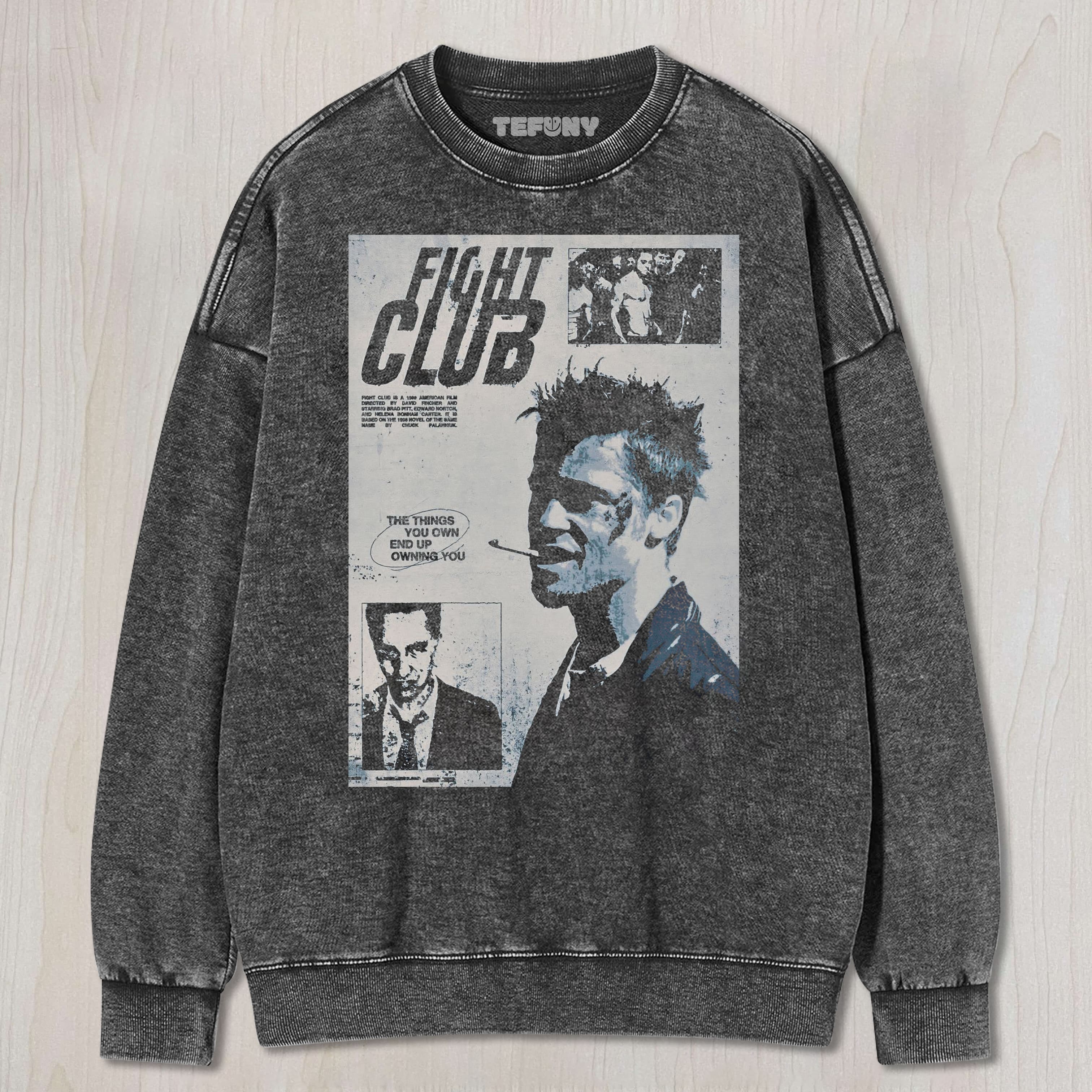 FIGHT CLUB V8 UNISEX TEE, TANK TOP, LAYERED LS, SWEATSHIRT & HOODIE