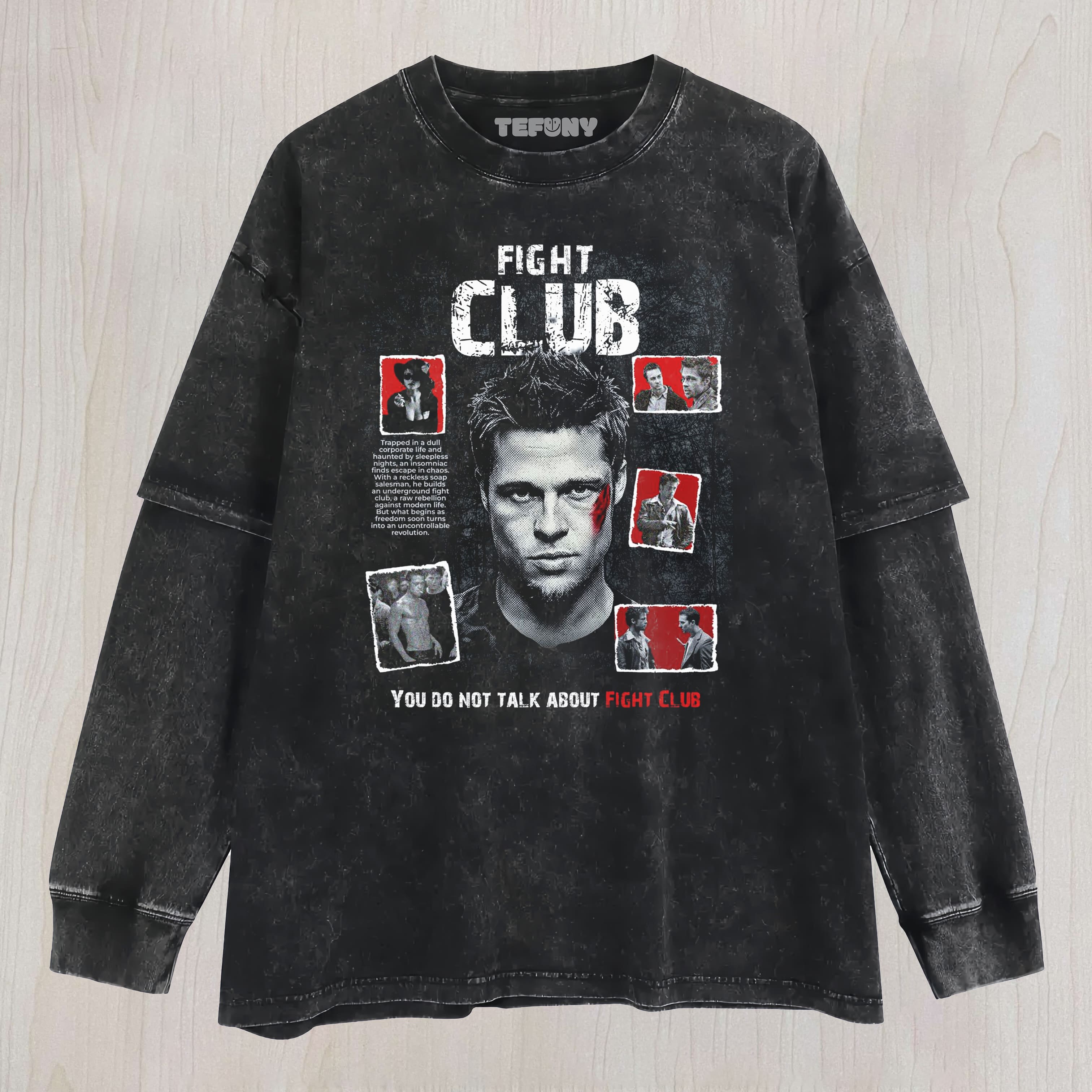 FIGTH CLUB DE LAYERED LONG SLEEVE