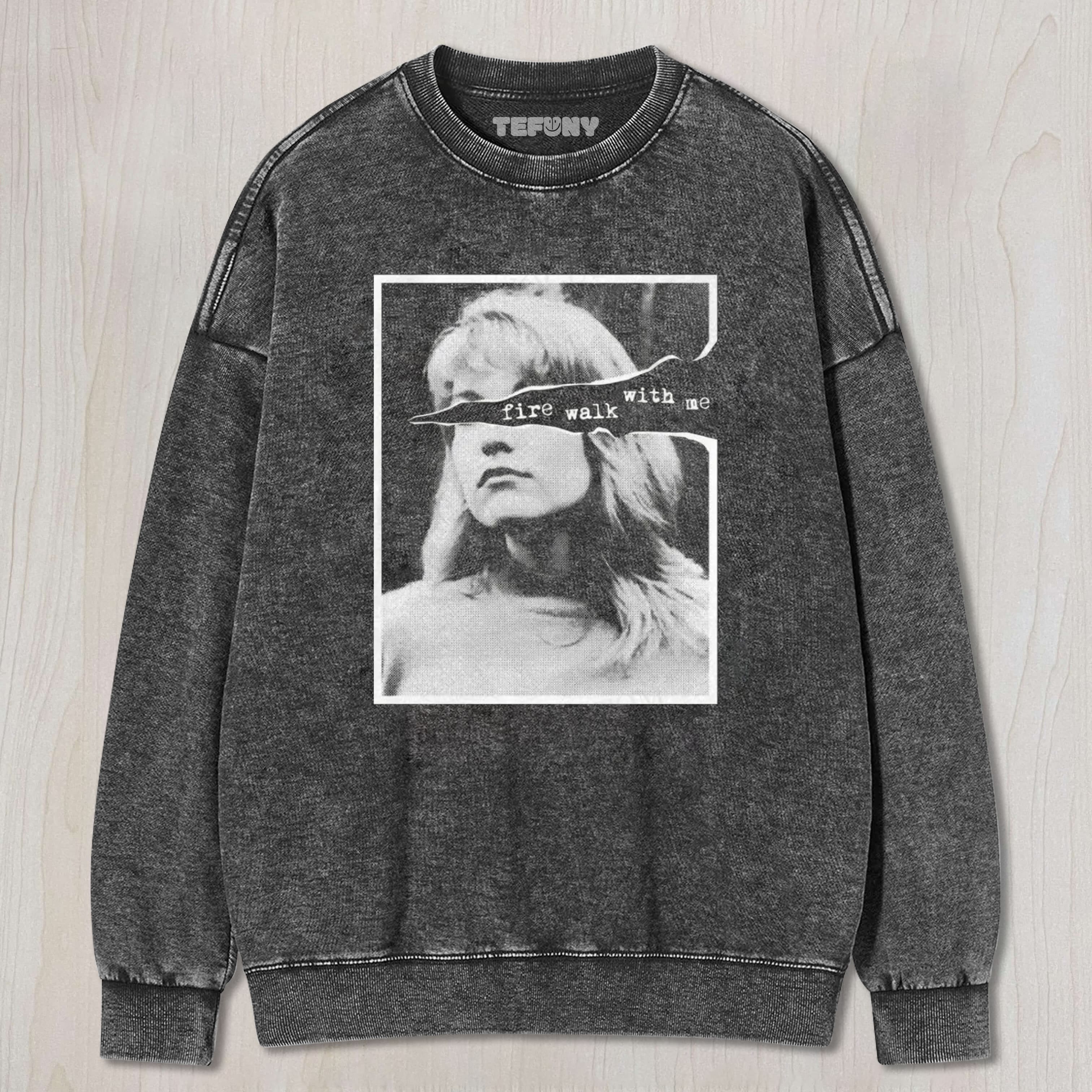 FIRE WALK WITH ME TWIN PEAKS LAURA PALMER UNISEX TEE, TANK TOP, LAYERED LS, SWEATSHIRT & HOODIE