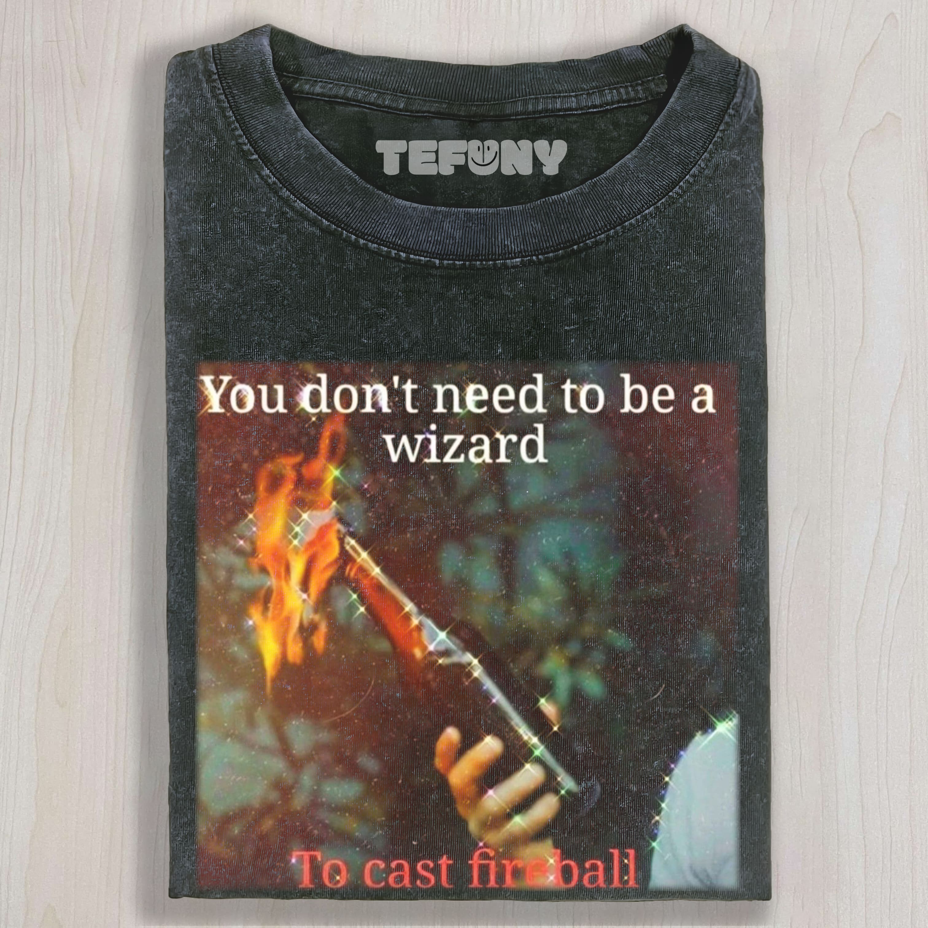 FIRE BOTTLE WIZARD TEE & SWEAT & HOOD