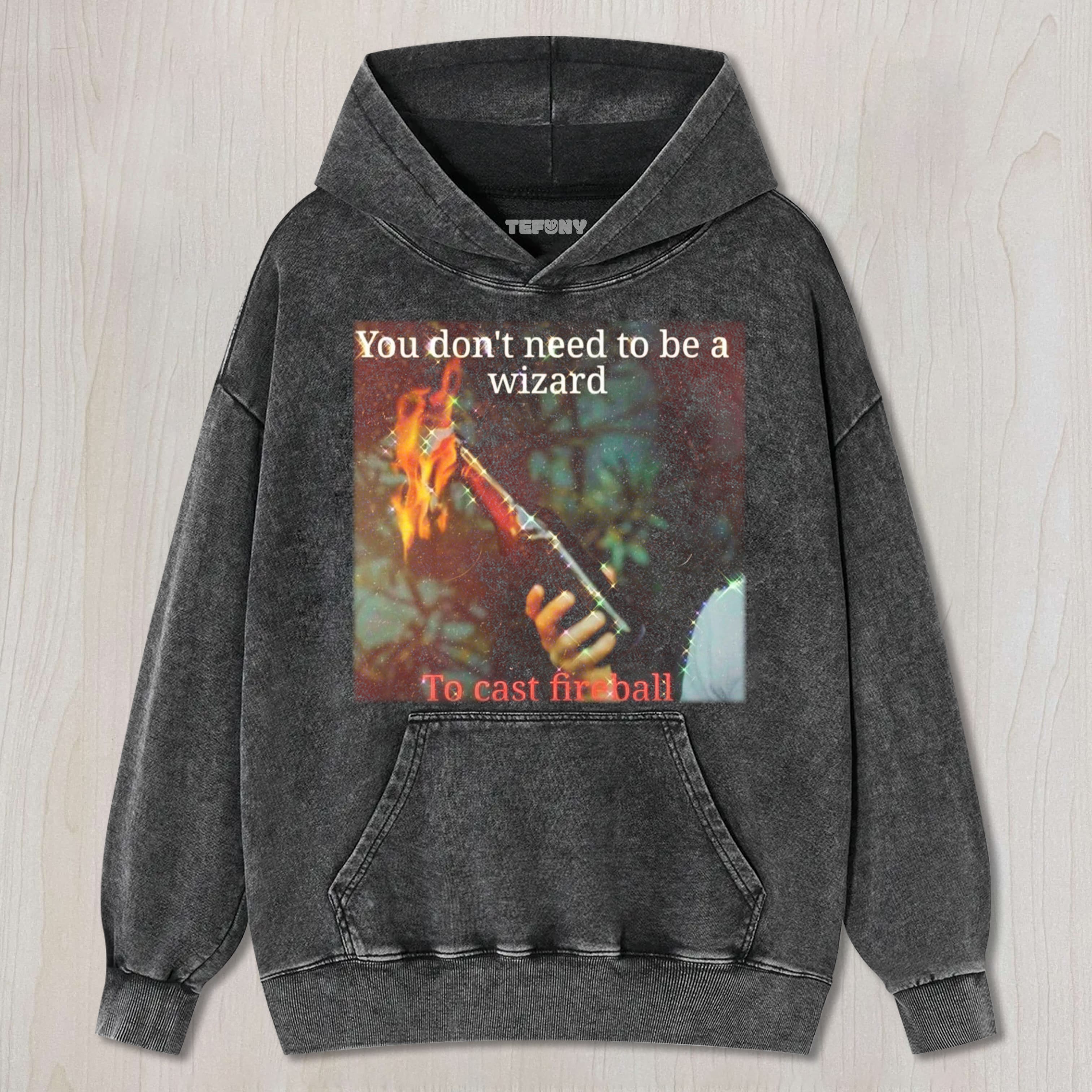 FIRE BOTTLE WIZARD TEE & SWEAT & HOOD