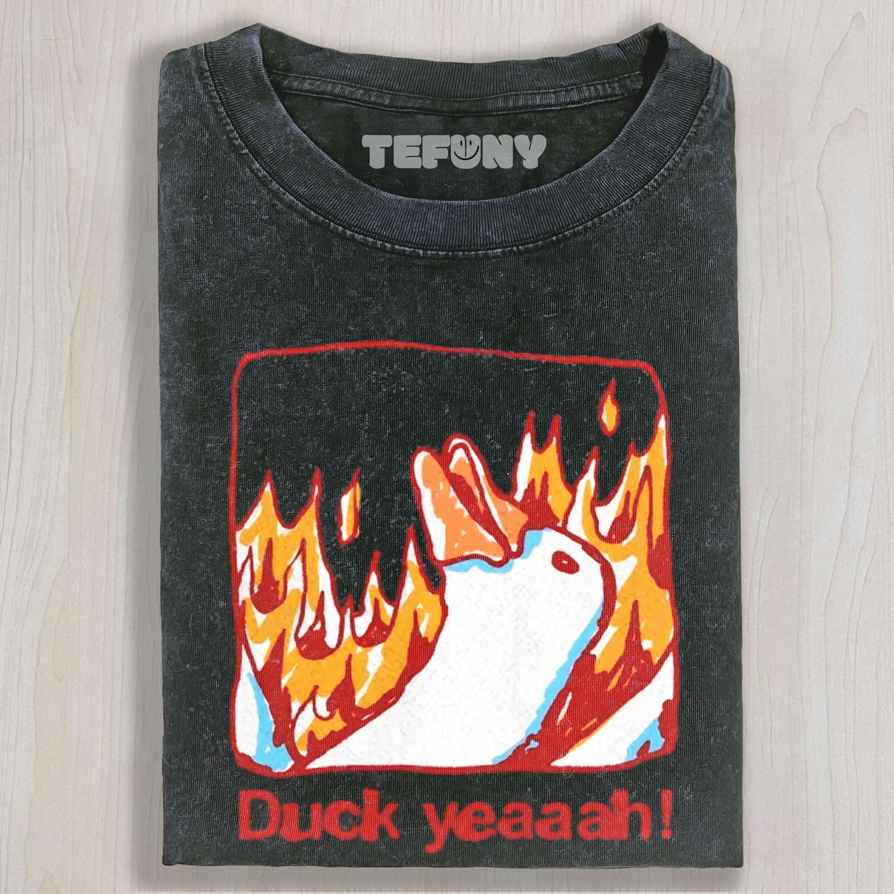 FIRE DUCK YEAH TEE & SWEAT & HOOD