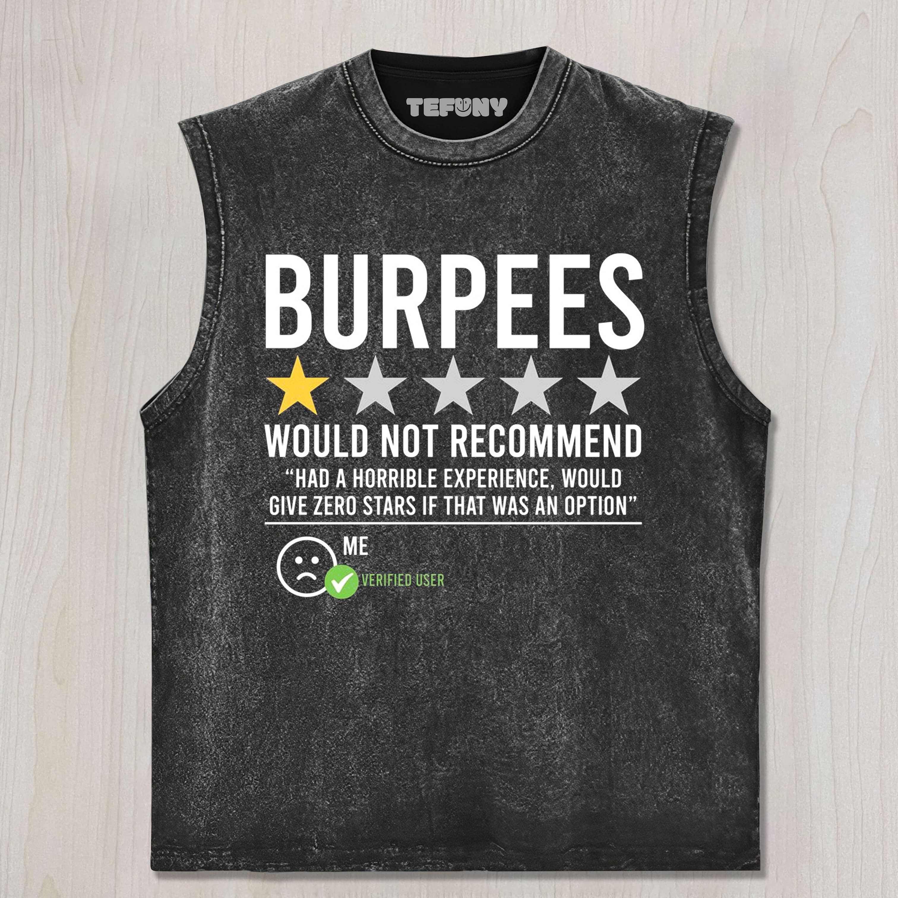 FITNESS HUMOR TANK TOP