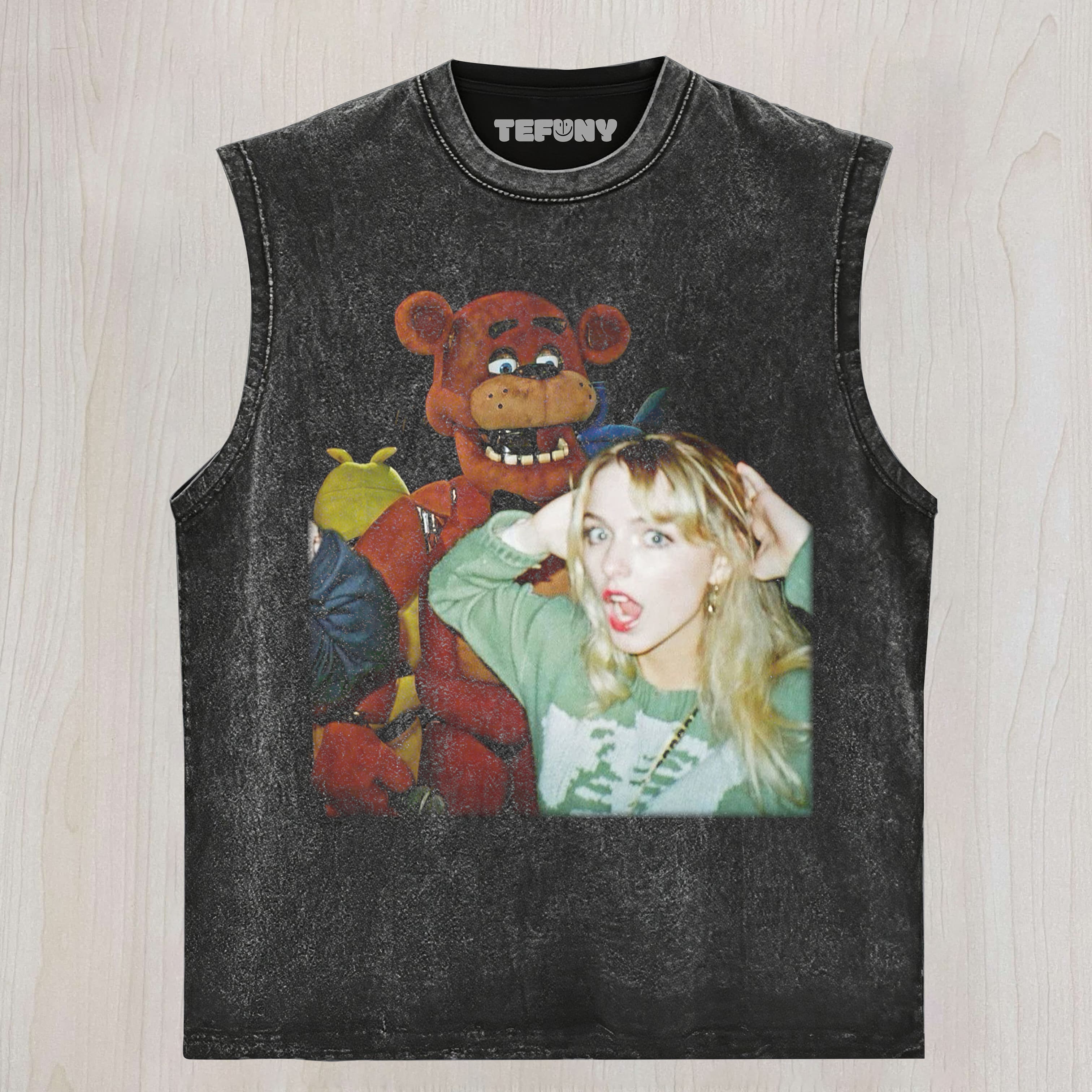 FIVE NIGHTS AT FREDDY AND MCKENNA GRACE TANK TOP