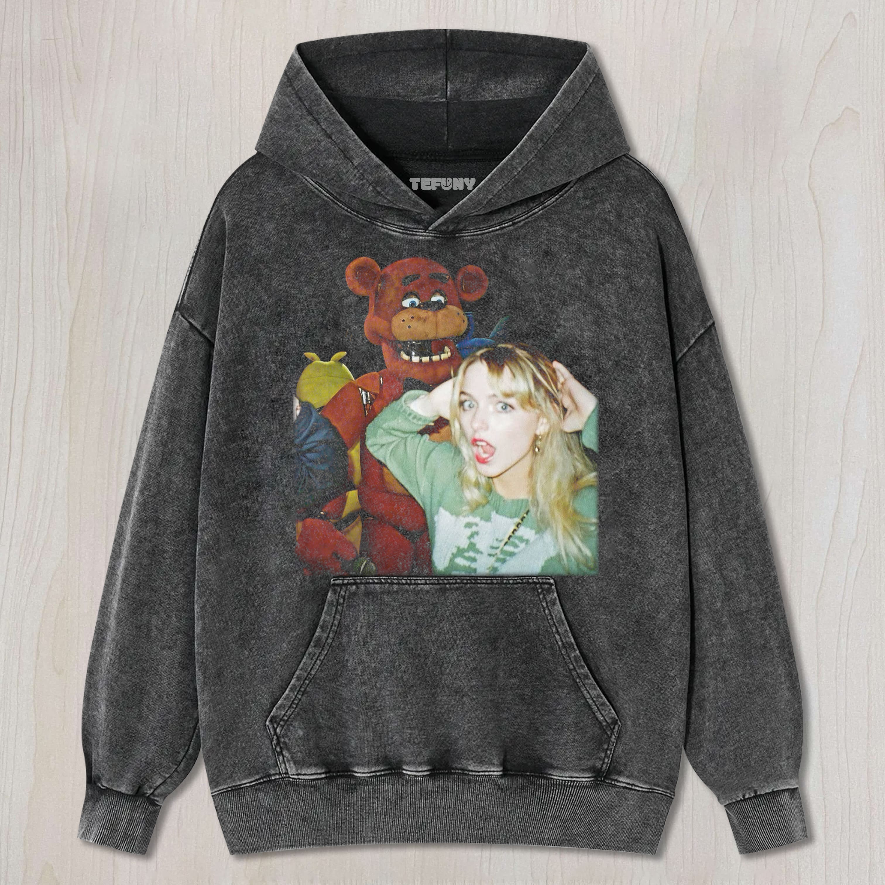 FIVE NIGHTS AT FREDDY AND MCKENNA GRACE TEE & SWEAT & HOOD