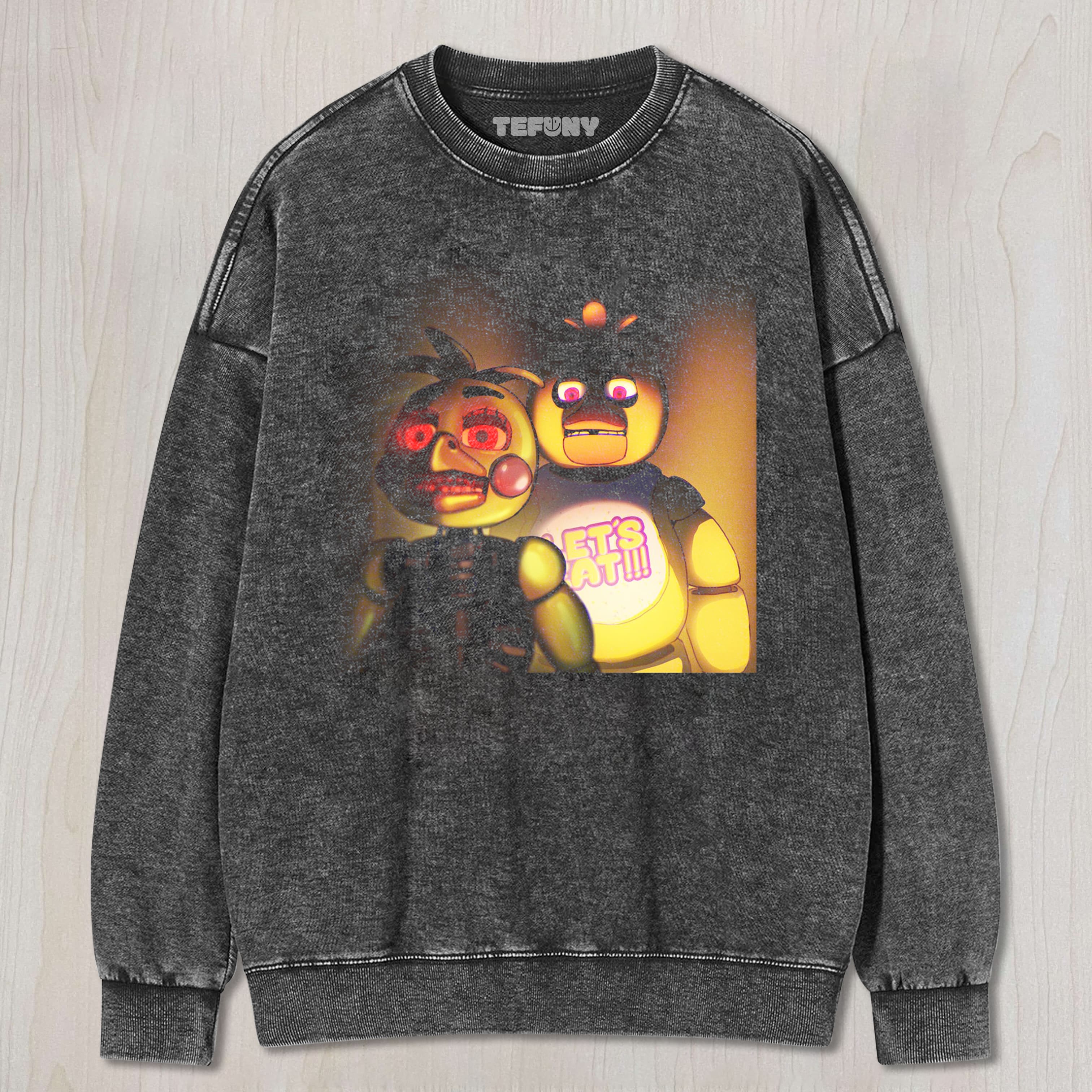 FIVE NIGHTS AT FREDDY'S 2 FNAF 2 V11 TEE & SWEAT & HOOD