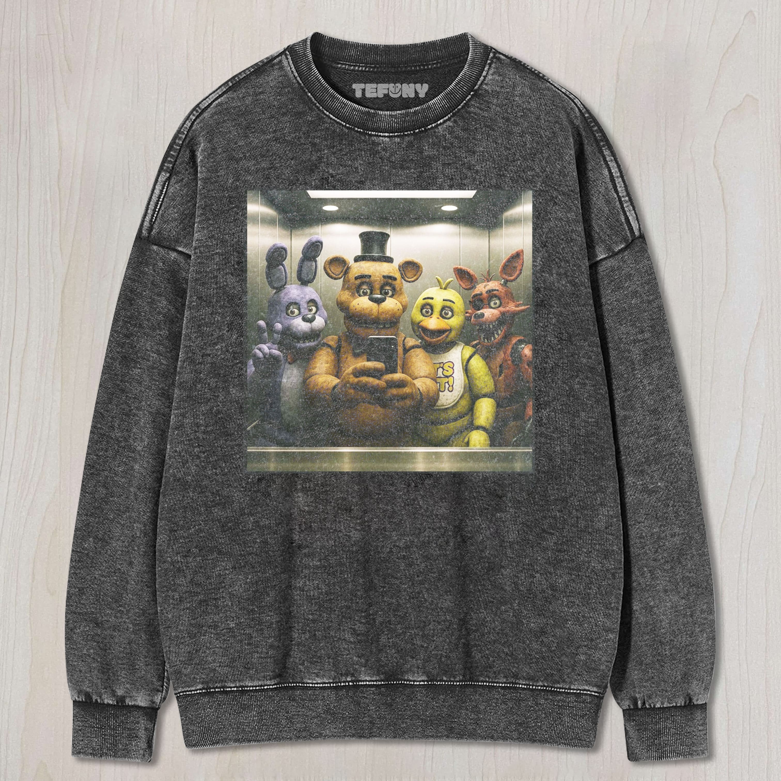 FIVE NIGHTS AT FREDDY'S 2 FNAF 2 V13 TEE & SWEAT & HOOD