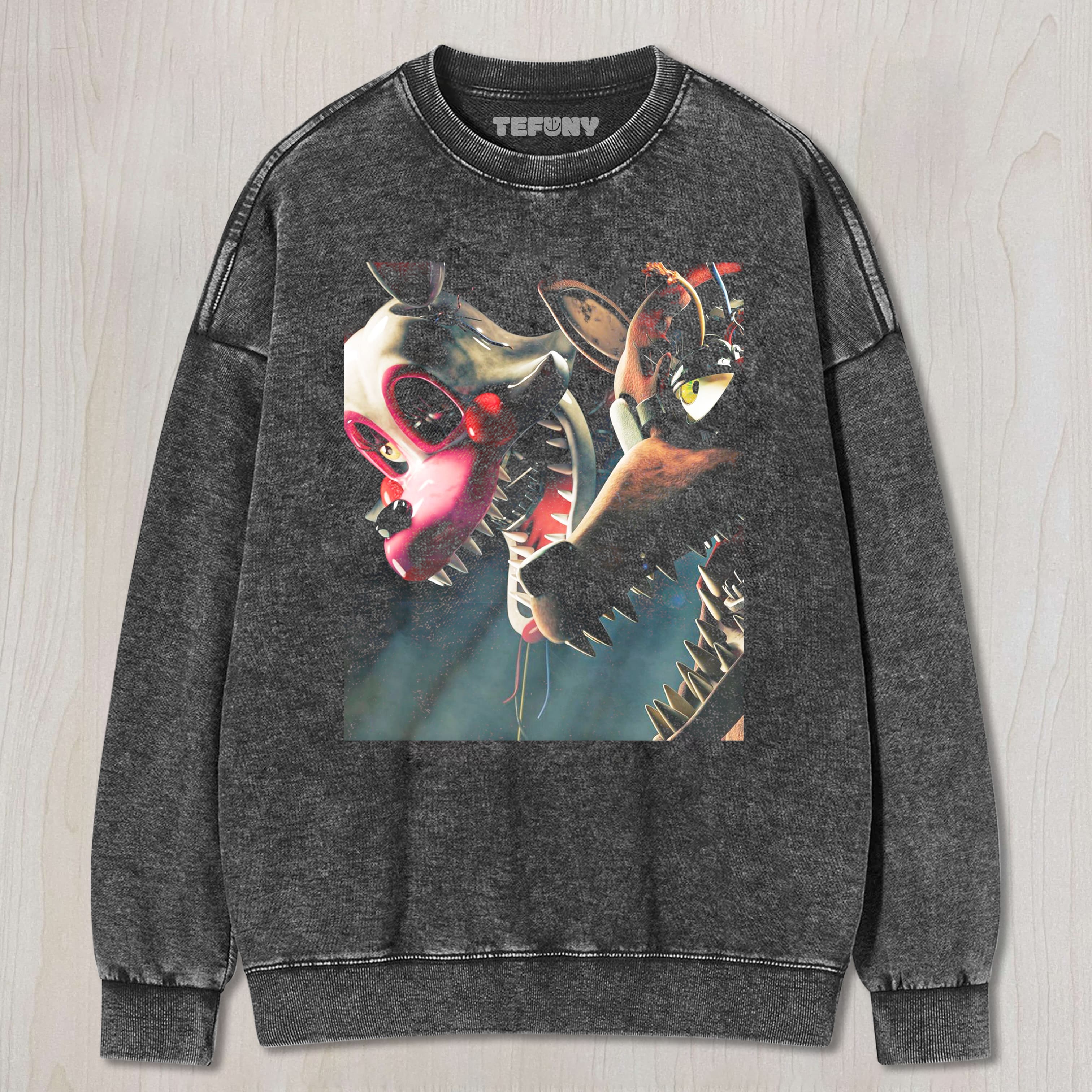 FIVE NIGHTS AT FREDDY'S 2 FNAF 2 V16 TEE & SWEAT & HOOD