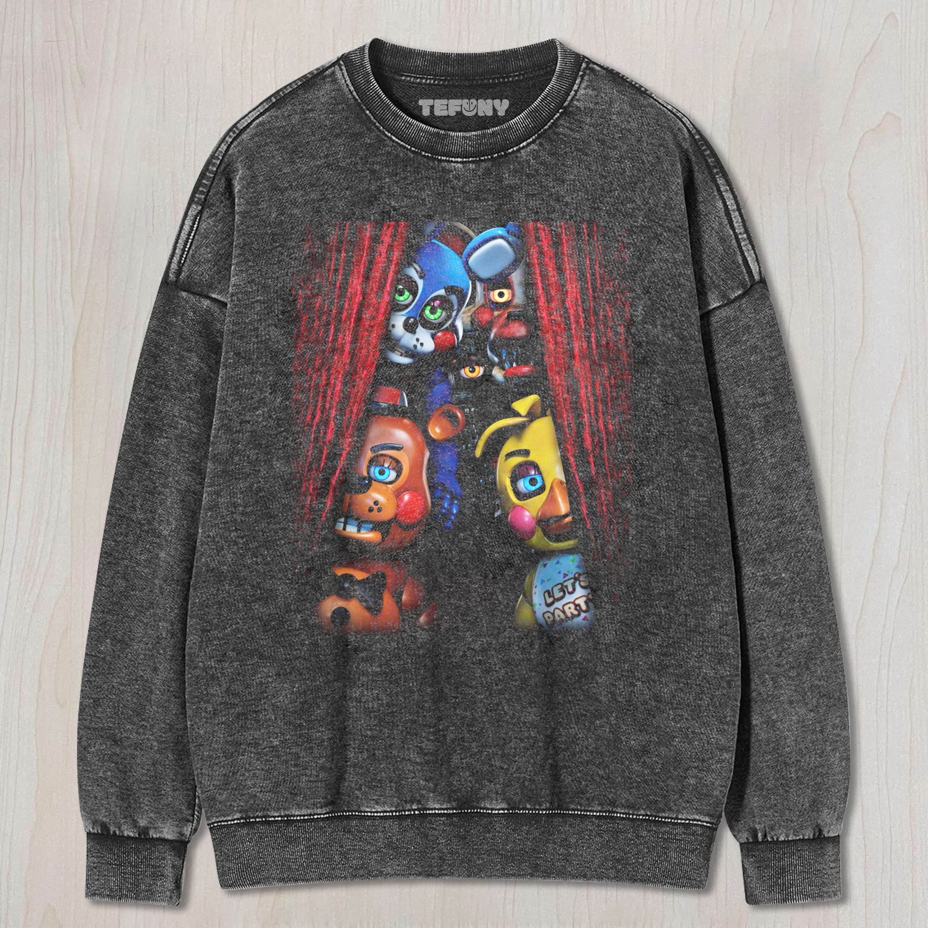 FIVE NIGHTS AT FREDDY'S 2 FNAF 2 V6 TEE & SWEAT & HOOD