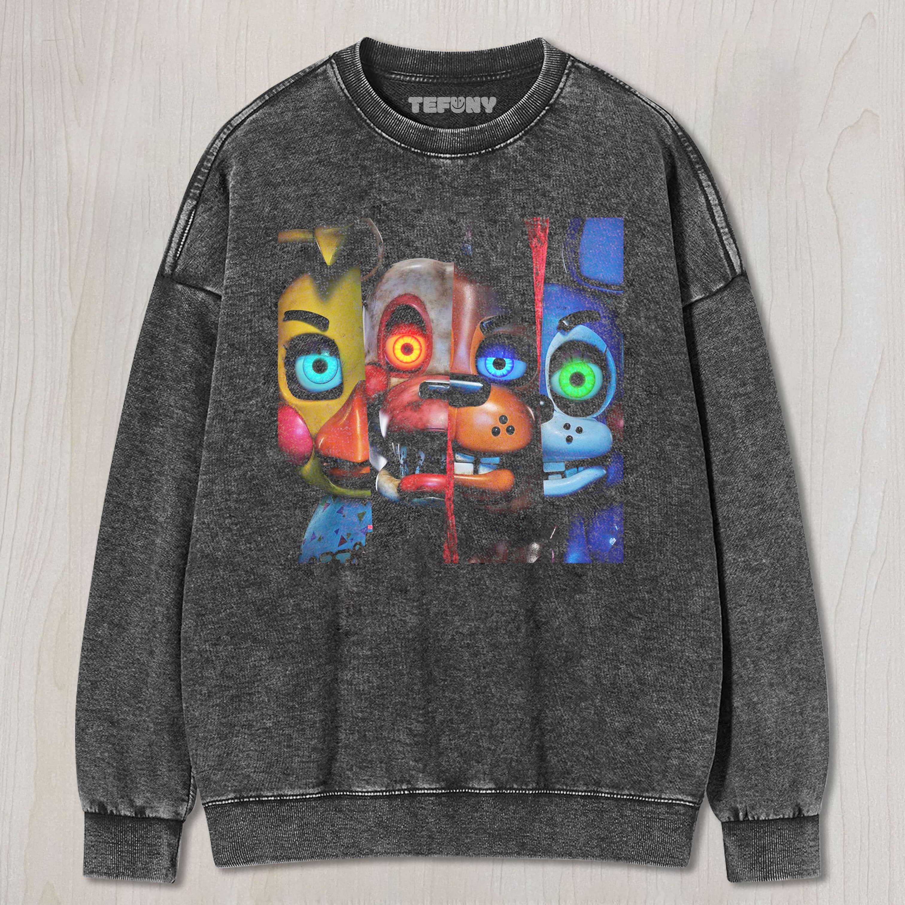 FIVE NIGHTS AT FREDDY'S 2 FNAF 2 V7 TEE & SWEAT & HOOD