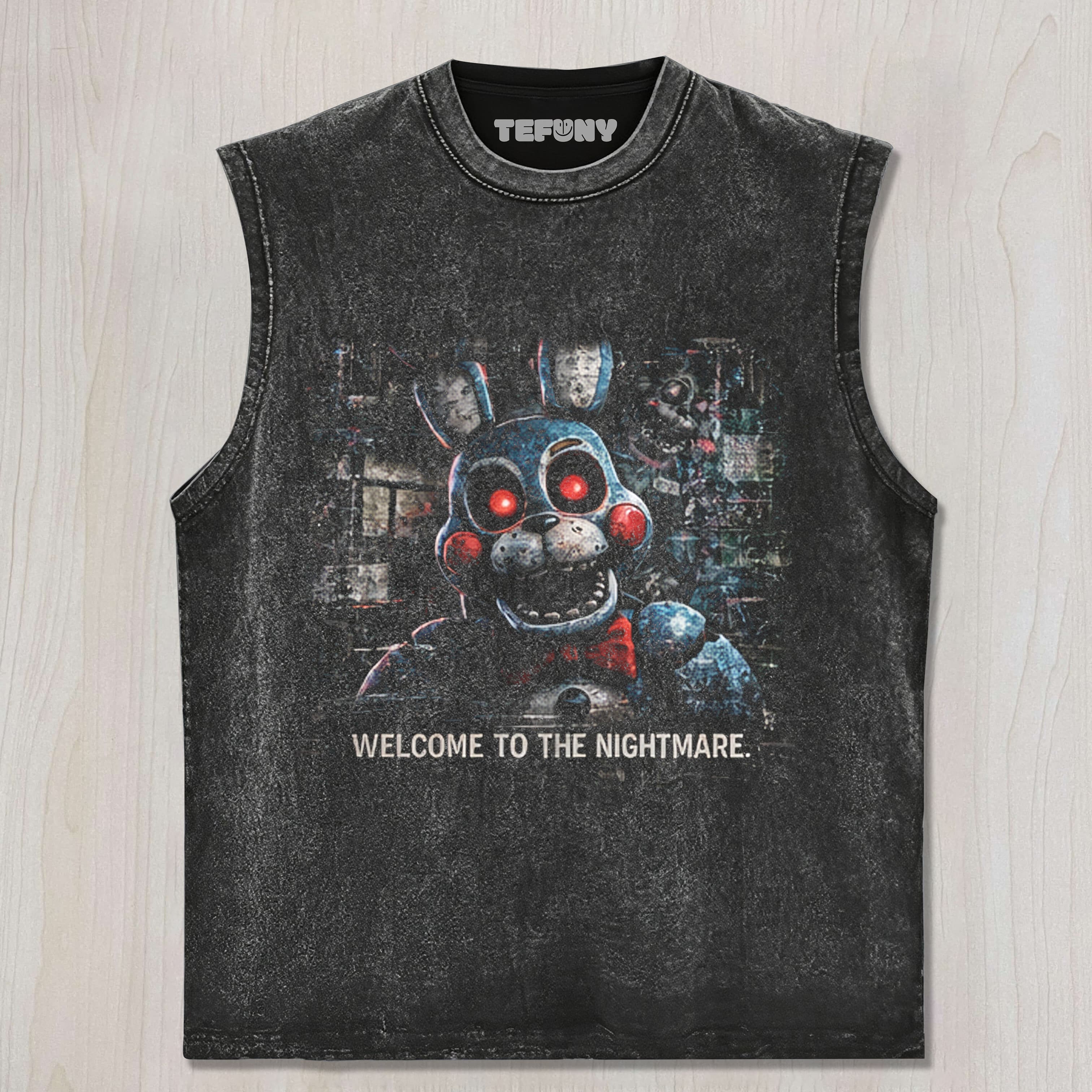 FIVE NIGHTS AT FREDDY'S 2 V5 UNISEX TEE, TANK TOP, LAYERED LS, SWEATSHIRT & HOODIE