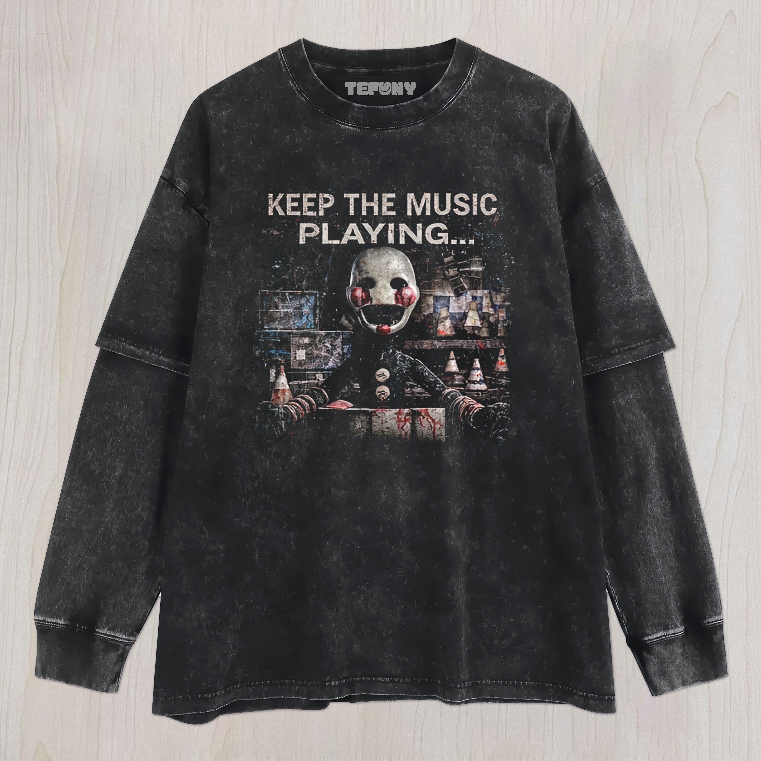 FIVE NIGHTS AT FREDDY'S 2 V6 UNISEX TEE, TANK TOP, LAYERED LS, SWEATSHIRT & HOODIE