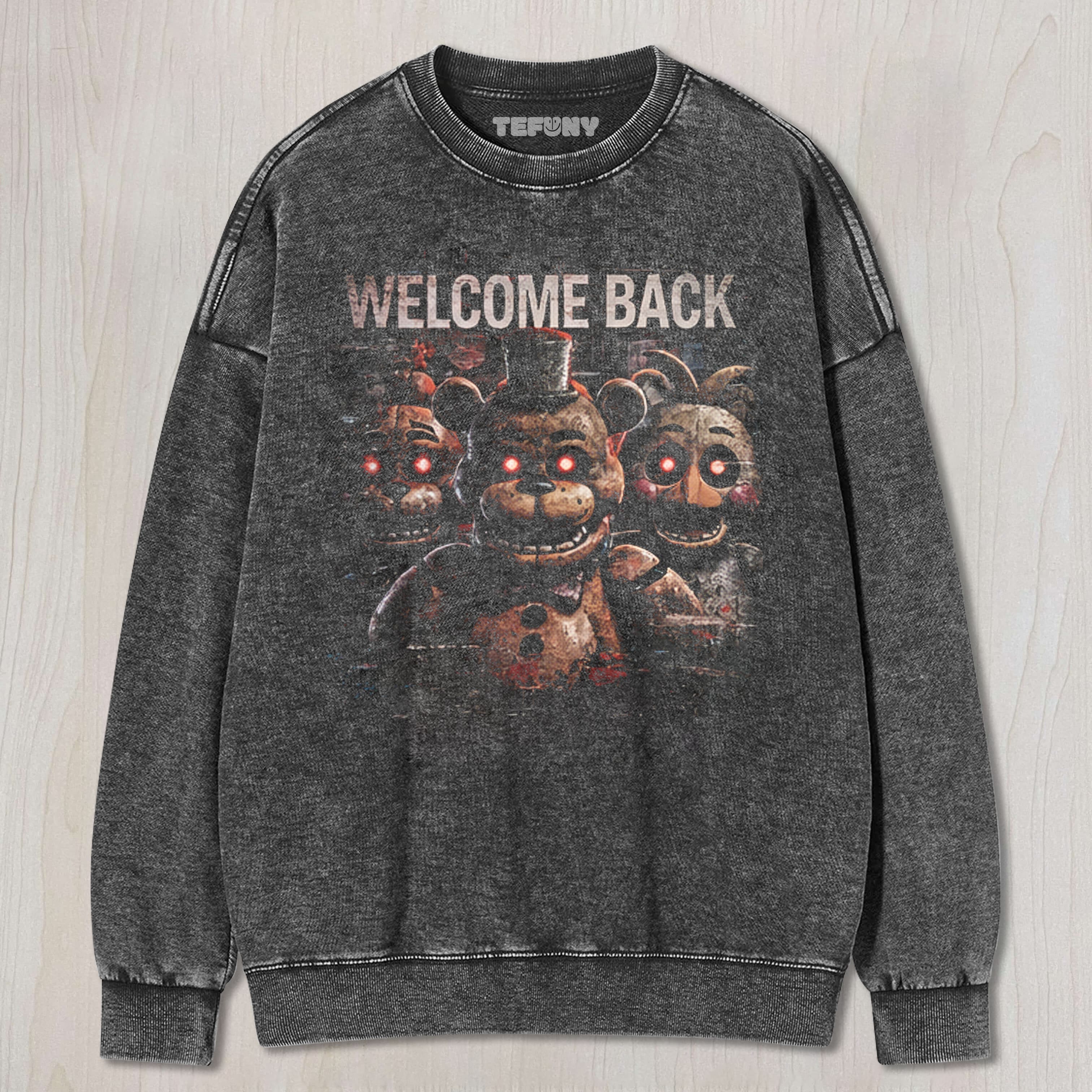 FIVE NIGHTS AT FREDDY'S 2 V8 UNISEX TEE, TANK TOP, LAYERED LS, SWEATSHIRT & HOODIE
