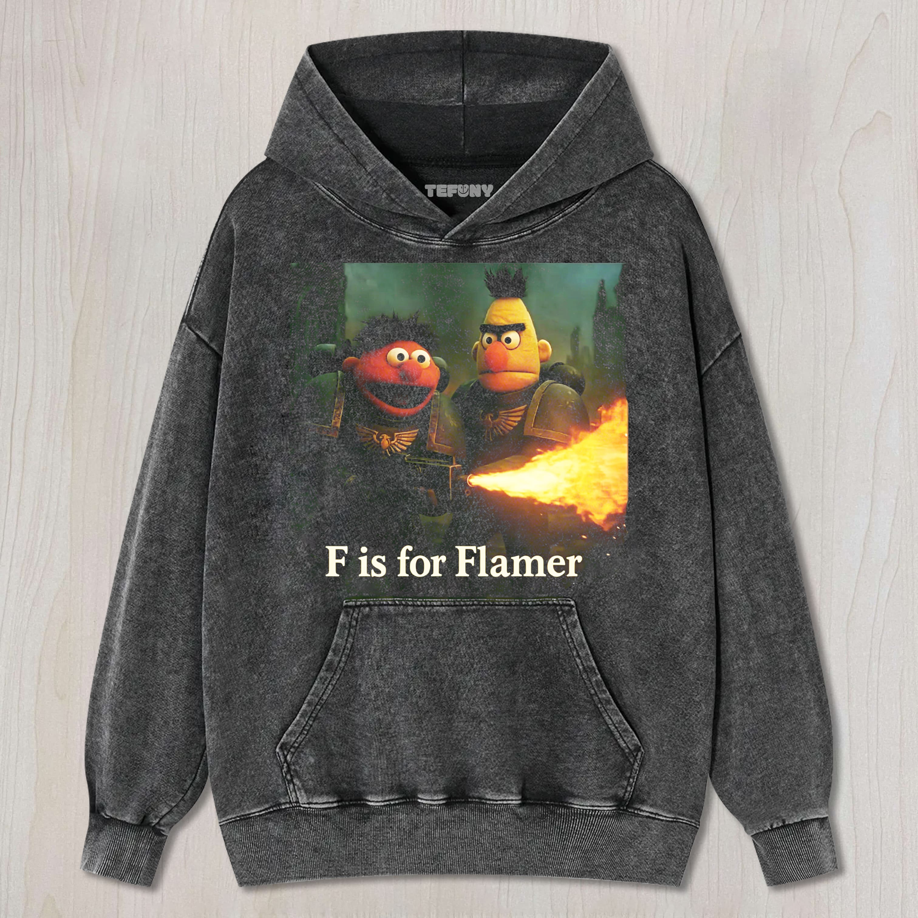 FLAMER WARHAMMER PARODY VINTAGE UNISEX TEE, TANK TOP, LAYERED LS, SWEATSHIRT & HOODIE