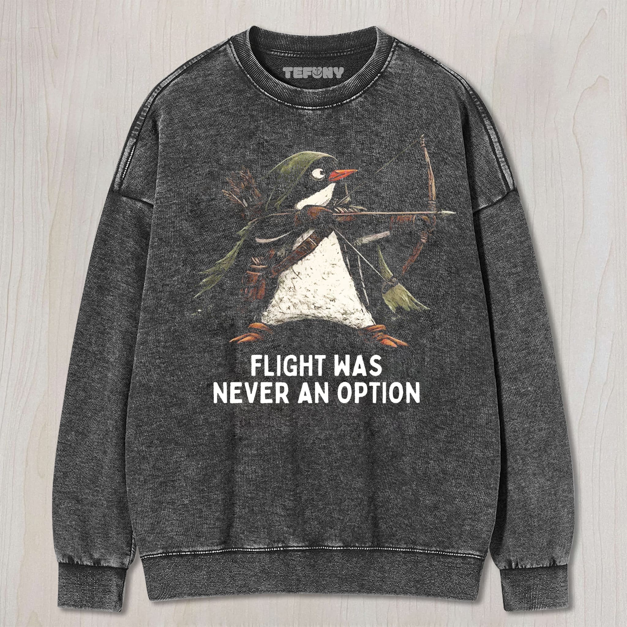 FLIGHT WAS NEVER AN OPTION UNISEX TEE, TANK TOP, LAYERED LS, SWEATSHIRT & HOODIE