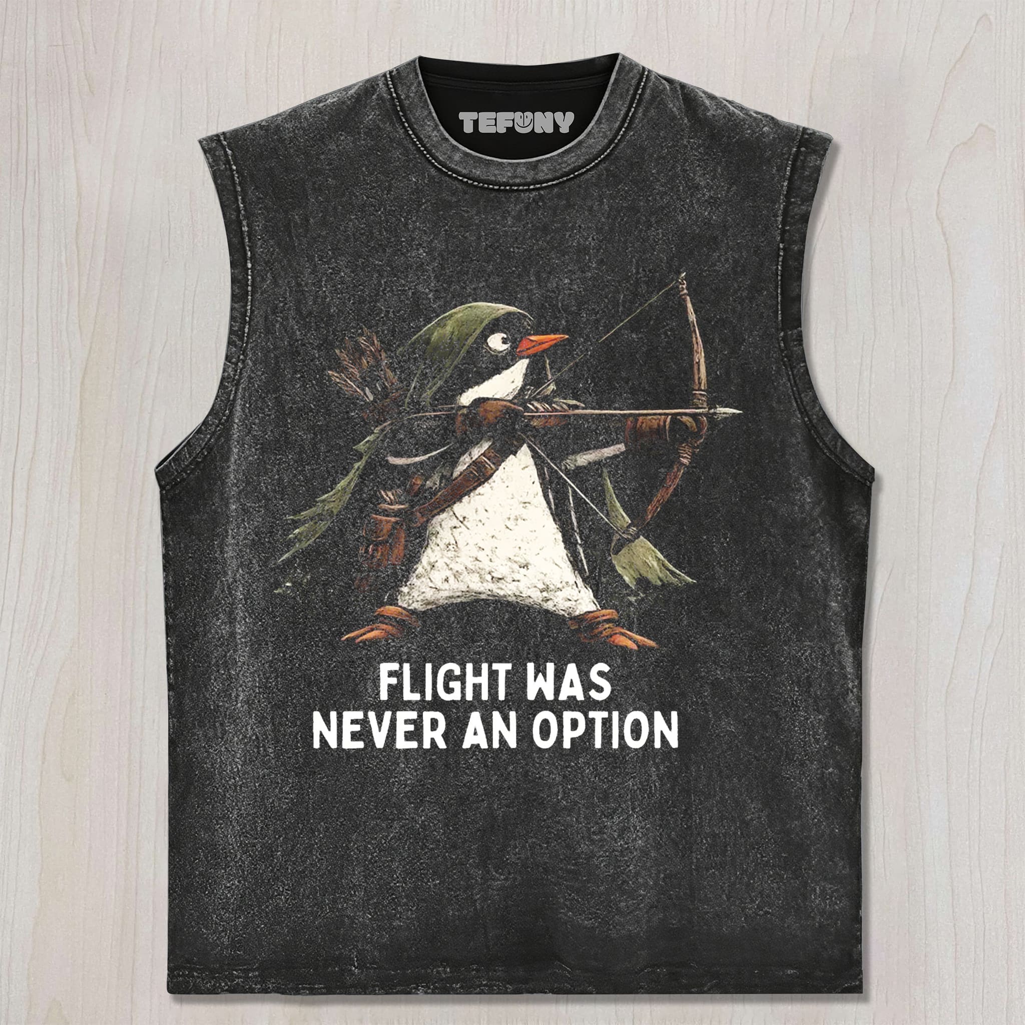 FLIGHT WAS NEVER AN OPTION UNISEX TEE, TANK TOP, LAYERED LS, SWEATSHIRT & HOODIE