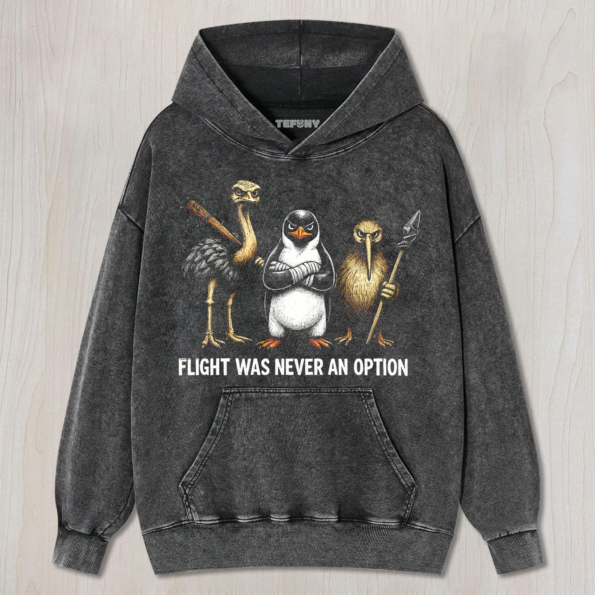 FLIGHT WAS NEVER AN OPTION V10 UNISEX TEE, TANK TOP, LAYERED LS, SWEATSHIRT & HOODIE
