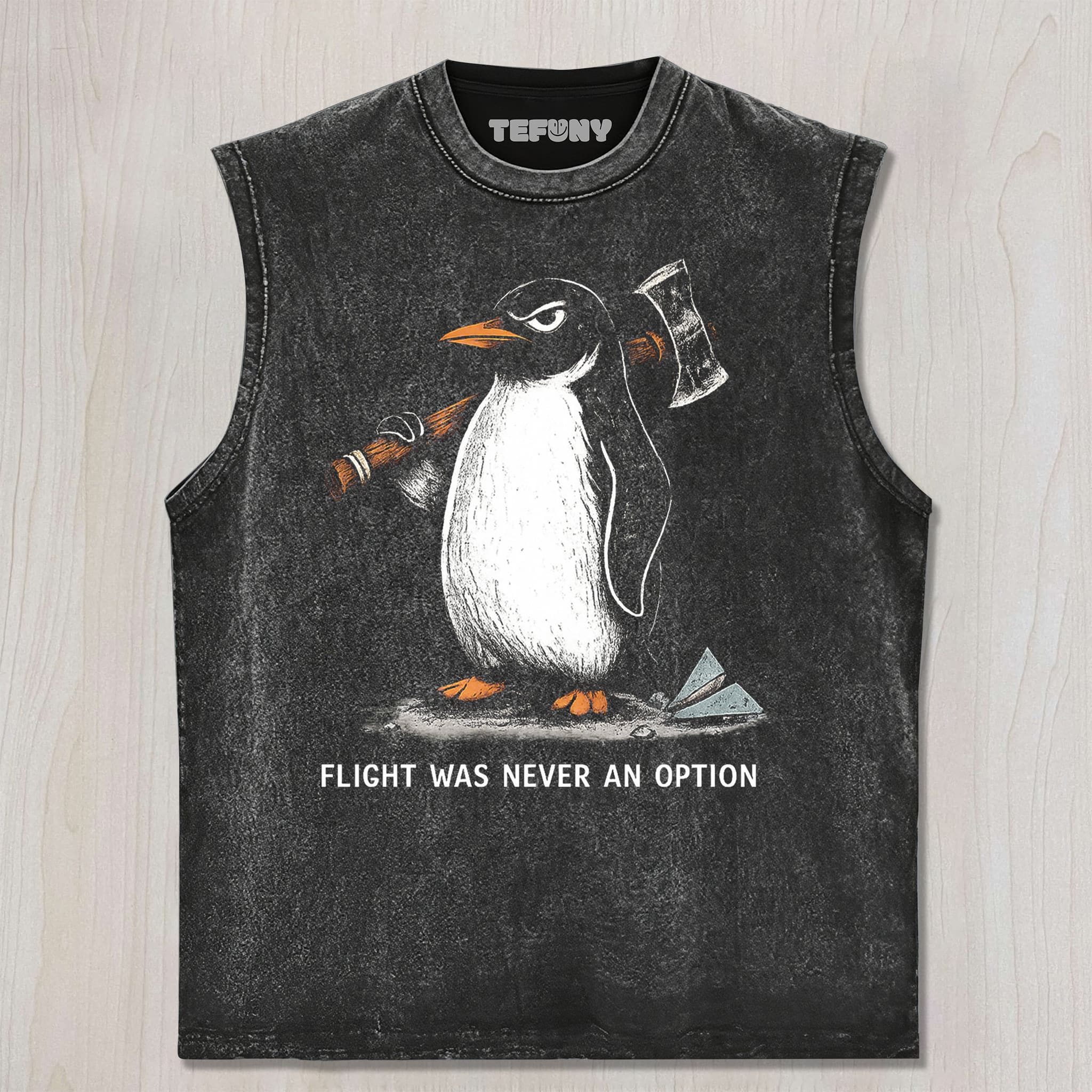 FLIGHT WAS NEVER AN OPTION V2 UNISEX TEE, TANK TOP, LAYERED LS, SWEATSHIRT & HOODIE