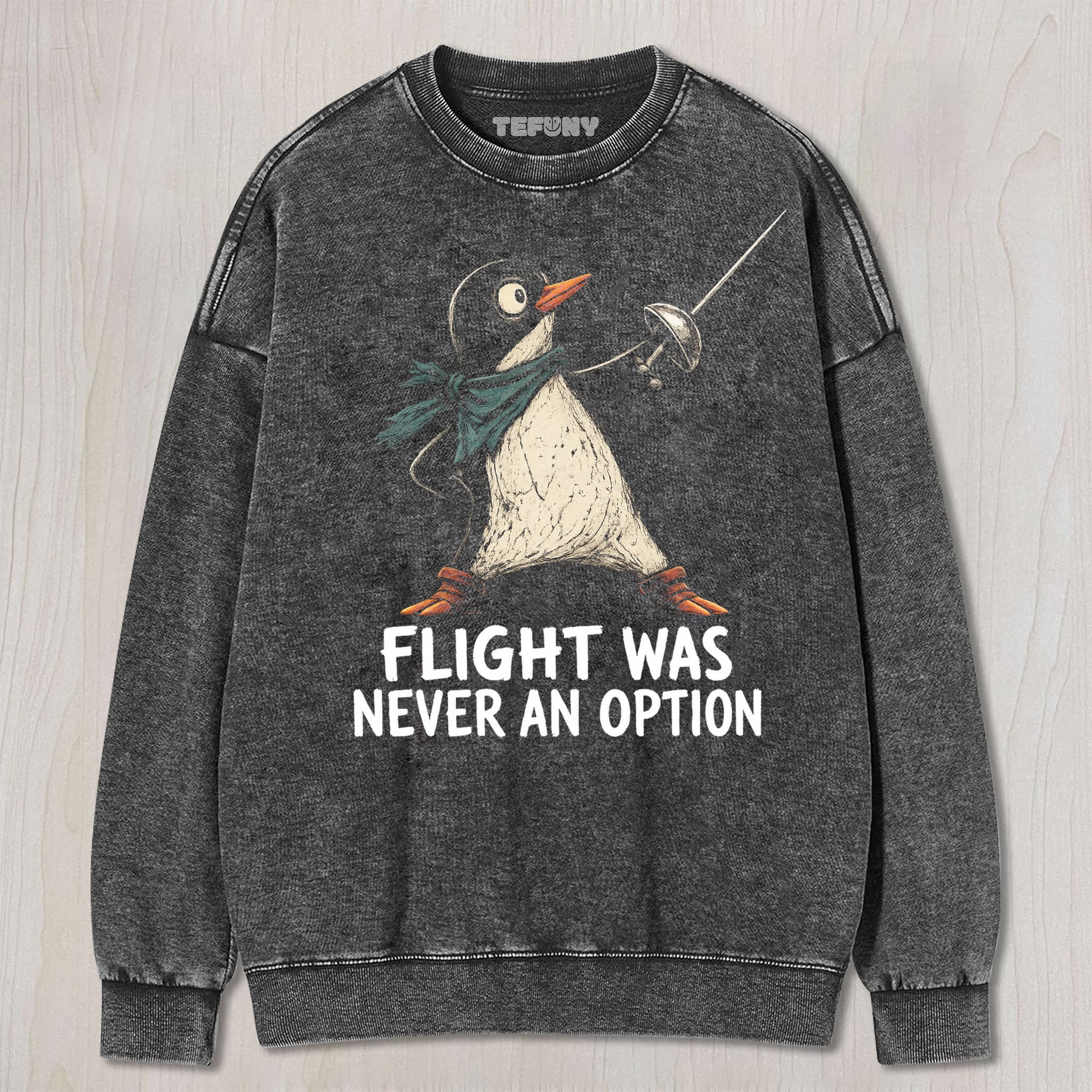 FLIGHT WAS NEVER AN OPTION V3 UNISEX TEE, TANK TOP, LAYERED LS, SWEATSHIRT & HOODIE