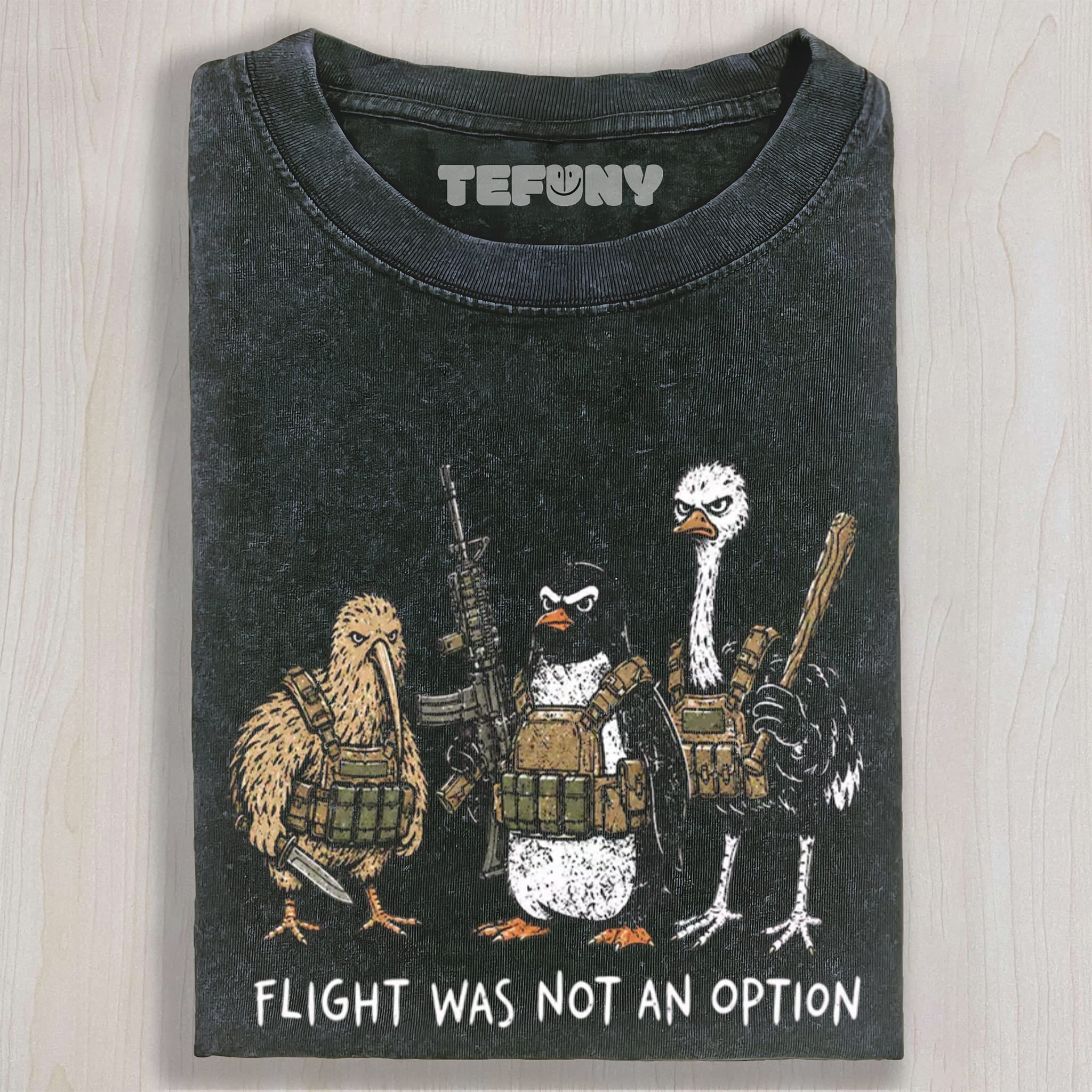 FLIGHT WAS NEVER AN OPTION V9 UNISEX TEE, TANK TOP, LAYERED LS, SWEATSHIRT & HOODIE