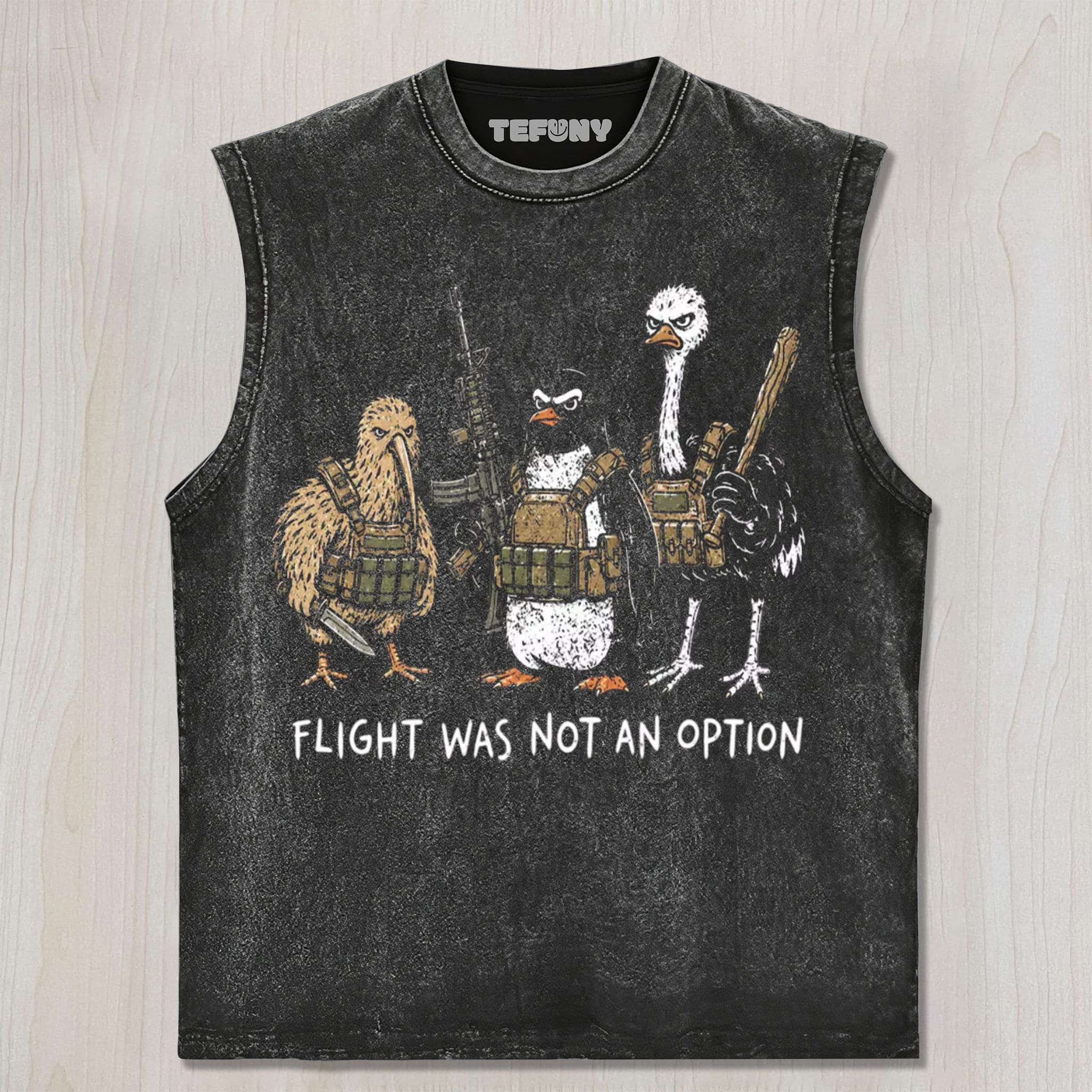 FLIGHT WAS NEVER AN OPTION V9 UNISEX TEE, TANK TOP, LAYERED LS, SWEATSHIRT & HOODIE