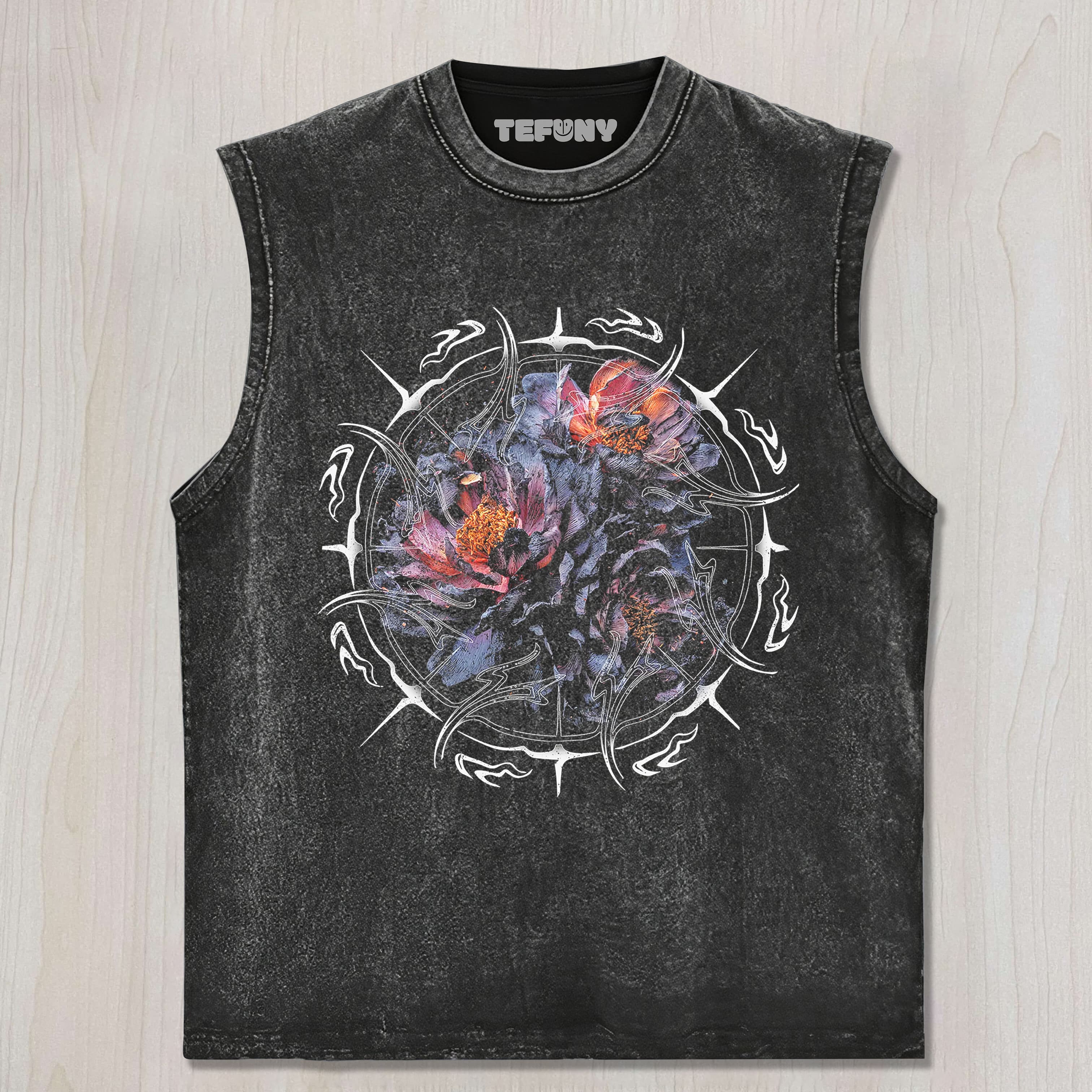 FLORAE ASHEN LILY REBIRTH TANK TOP