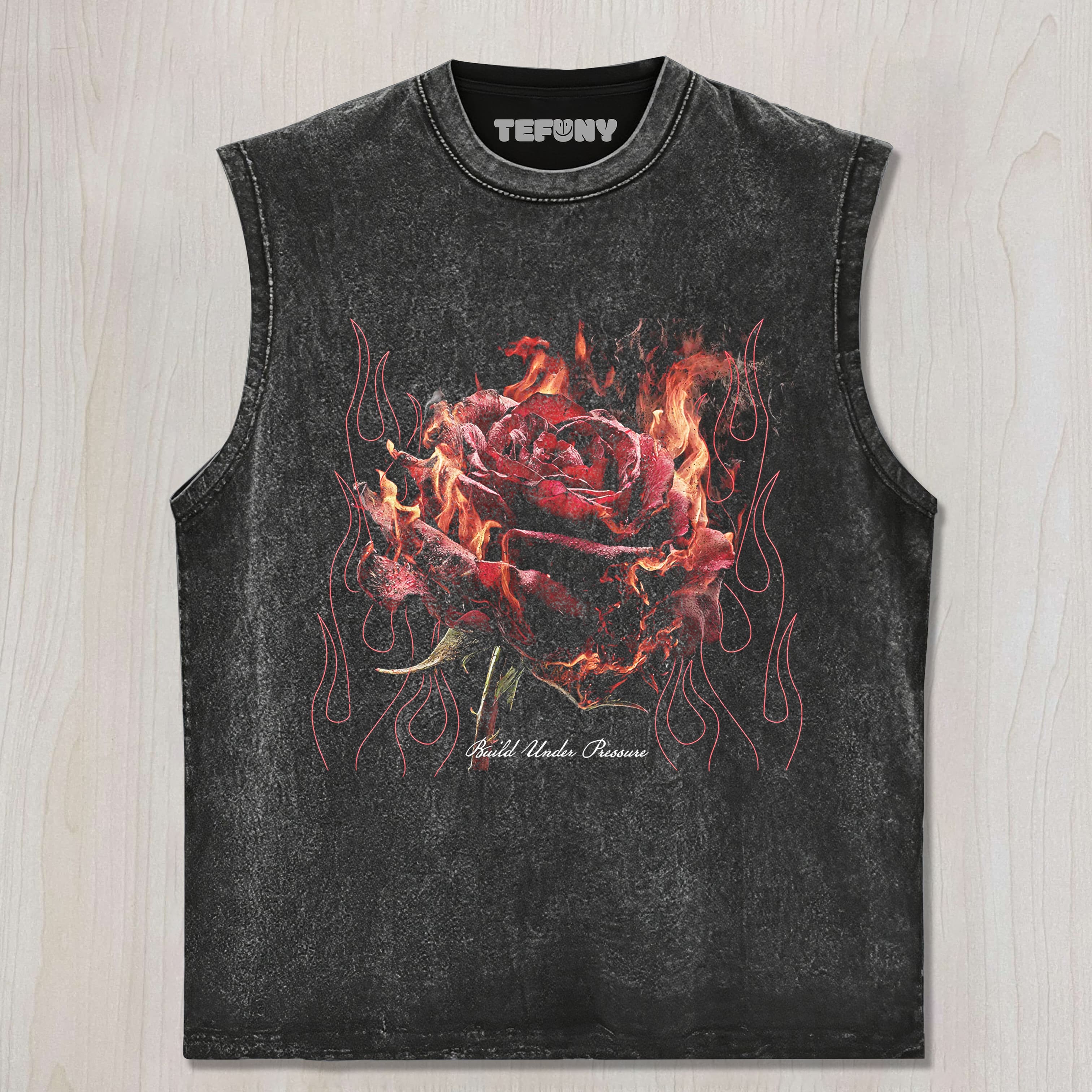 FLORAE INFERNO BLOOM TANK TOP