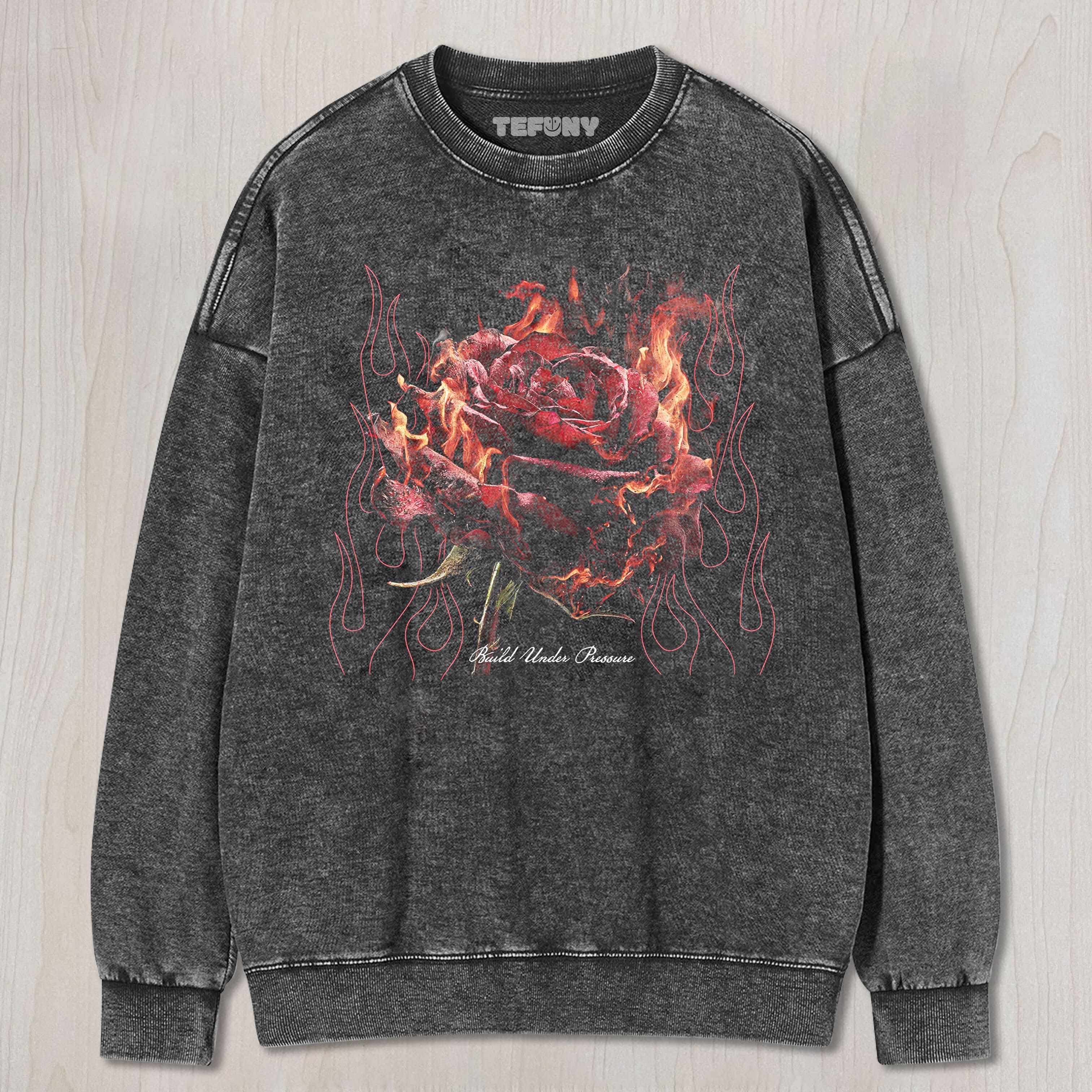 FLORAE INFERNO BLOOM TEE & SWEAT & HOOD