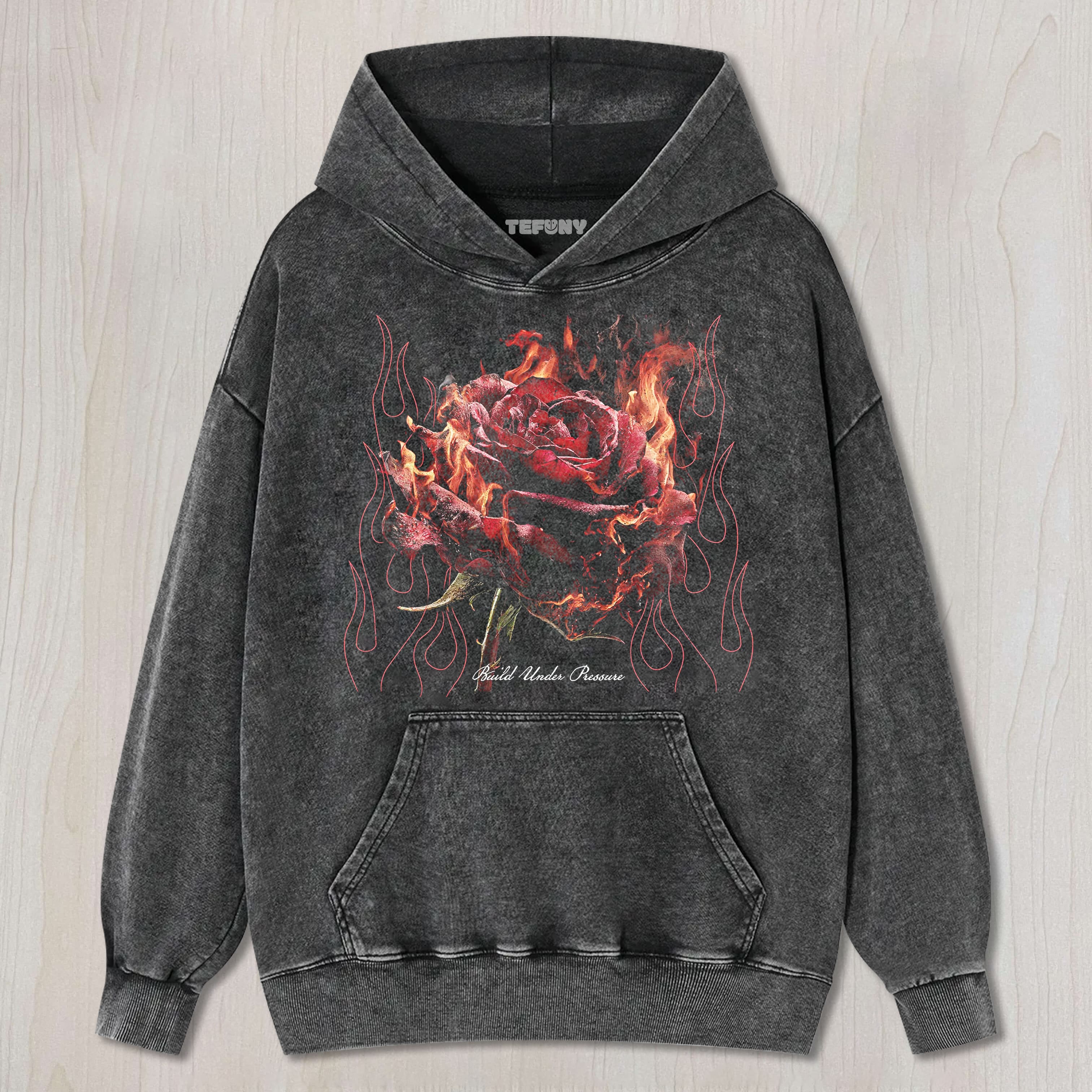 FLORAE INFERNO BLOOM TEE & SWEAT & HOOD