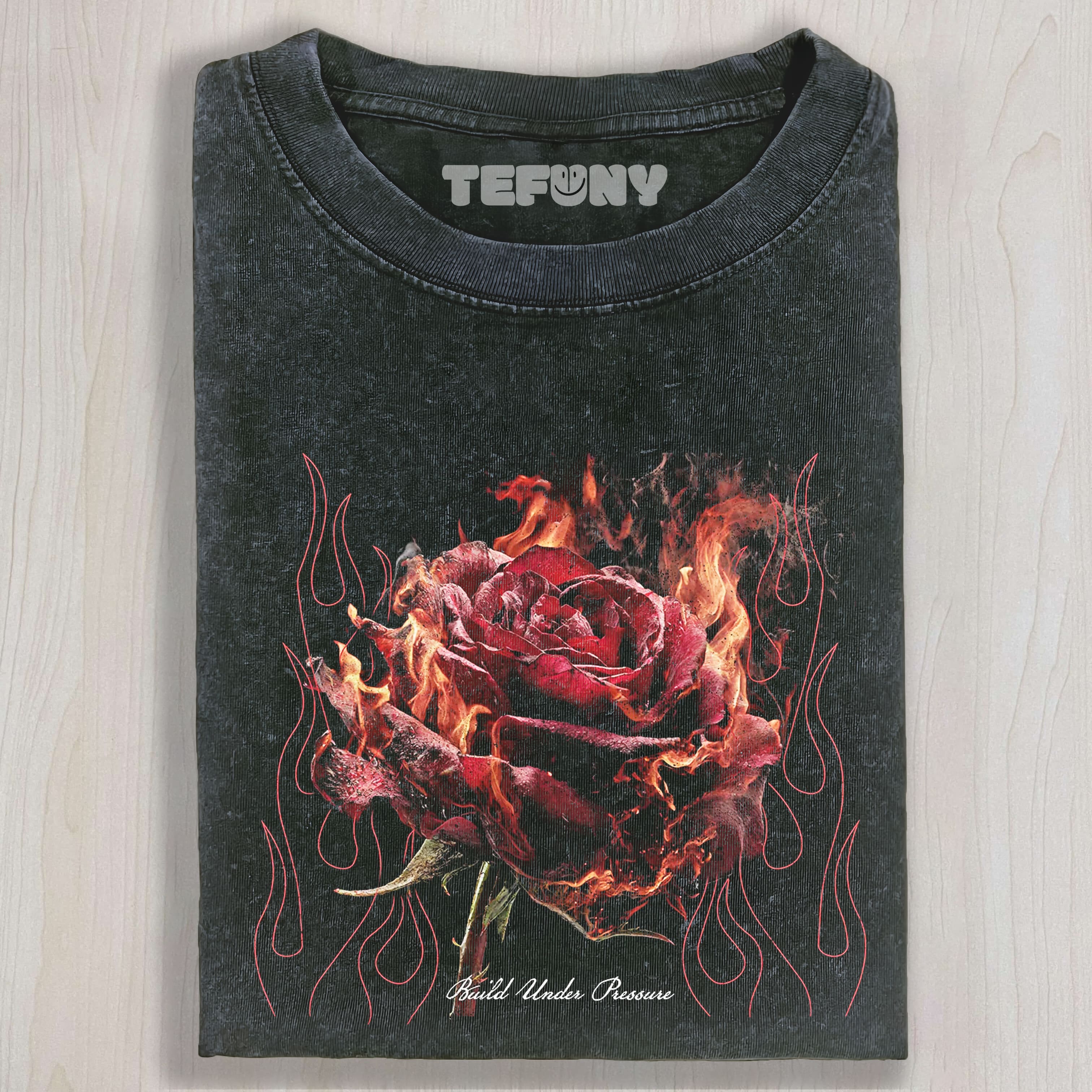FLORAE INFERNO BLOOM TEE & SWEAT & HOOD
