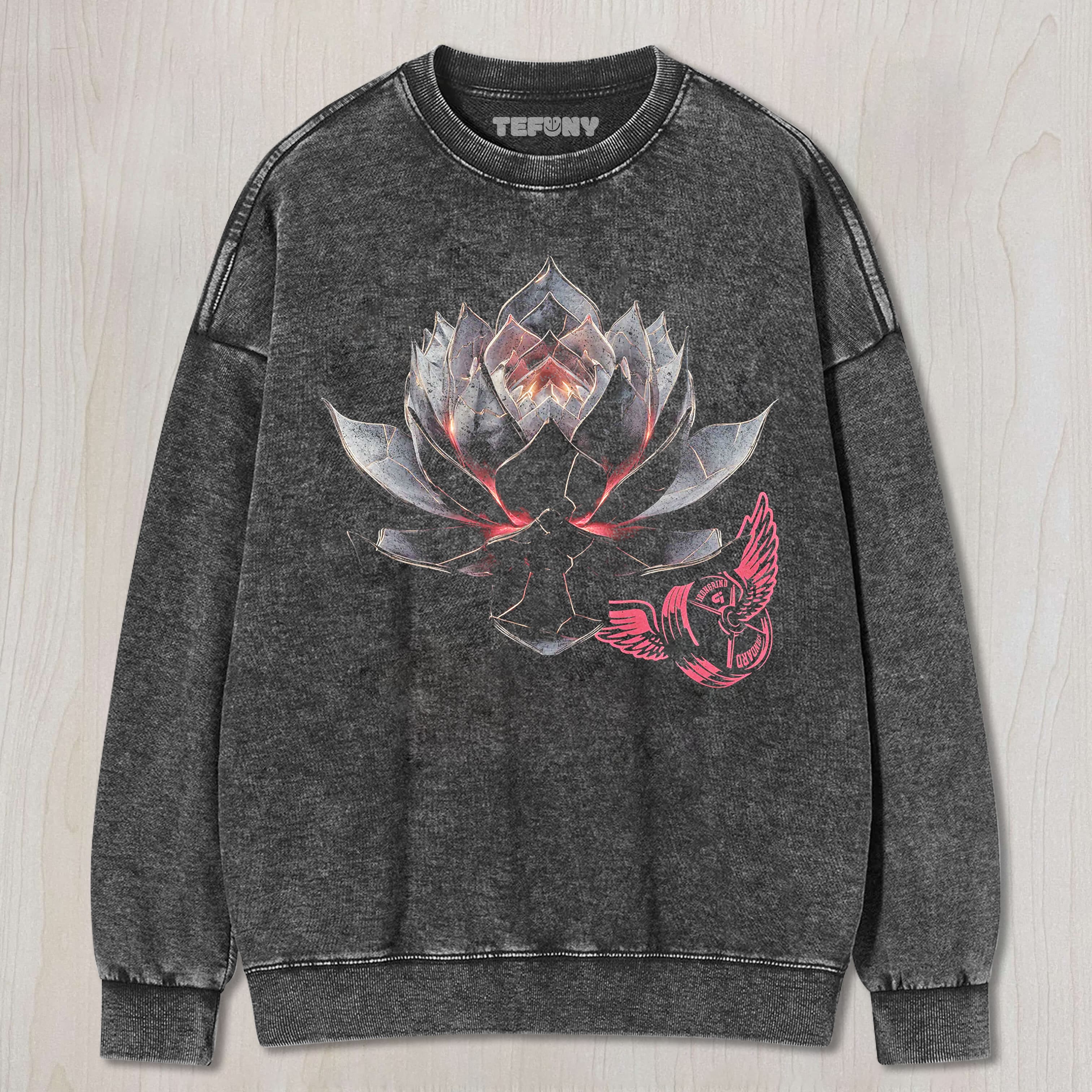 FLORAE IRON LOTUS TEE & SWEAT & HOOD