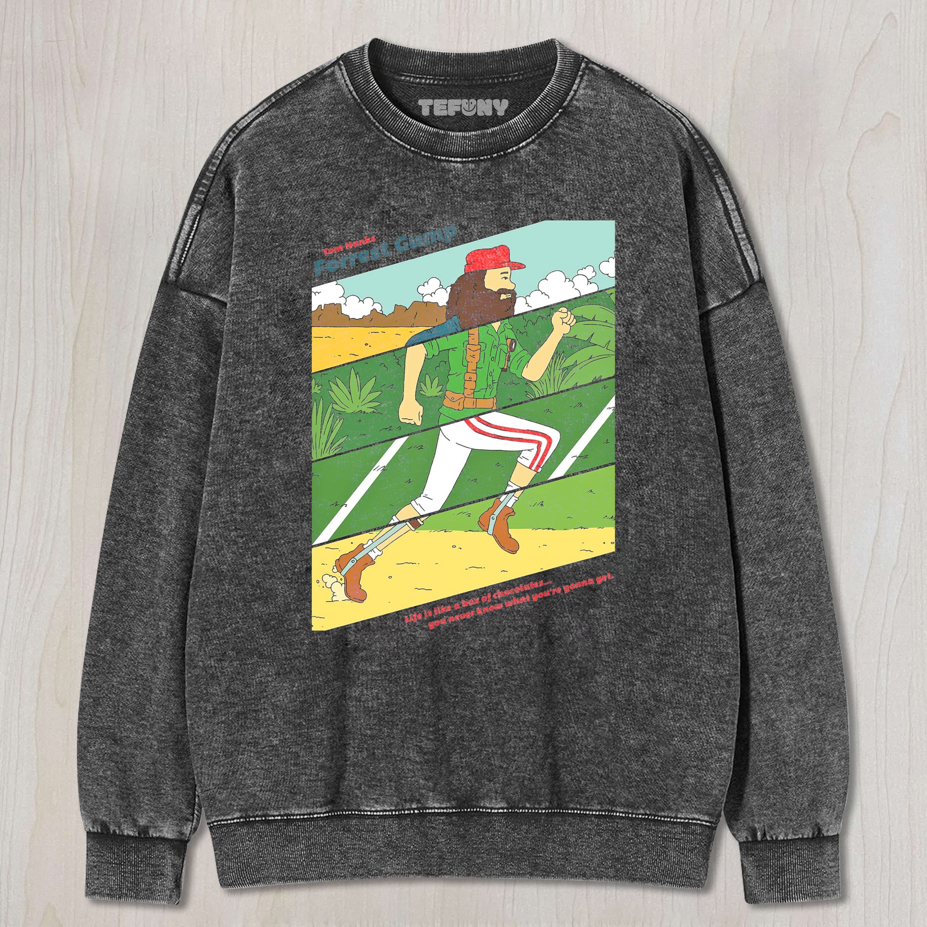 FORREST GUMP4 UNISEX TEE, TANK TOP, LAYERED LS, SWEATSHIRT & HOODIE