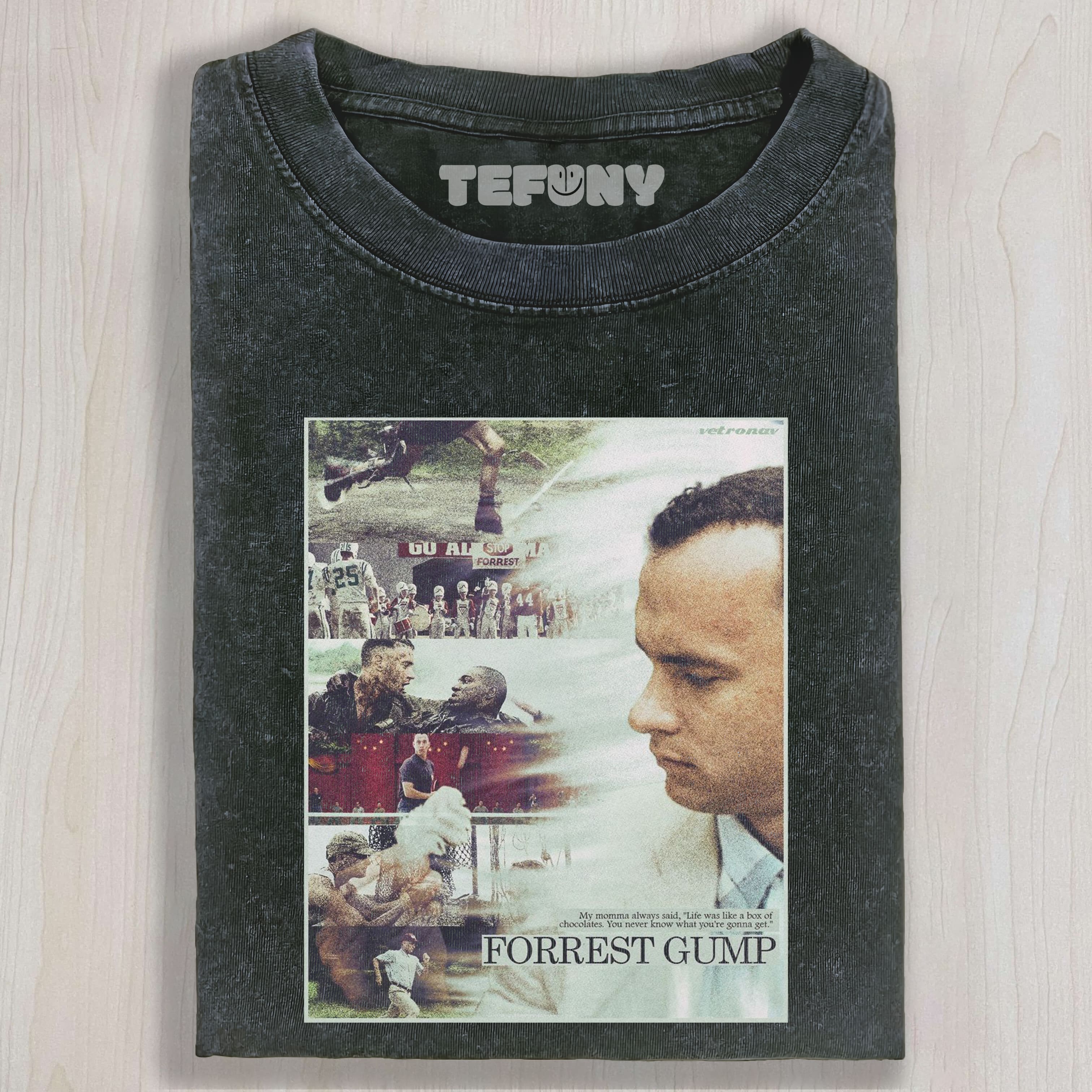 FORREST GUMP8 UNISEX TEE, TANK TOP, LAYERED LS, SWEATSHIRT & HOODIE