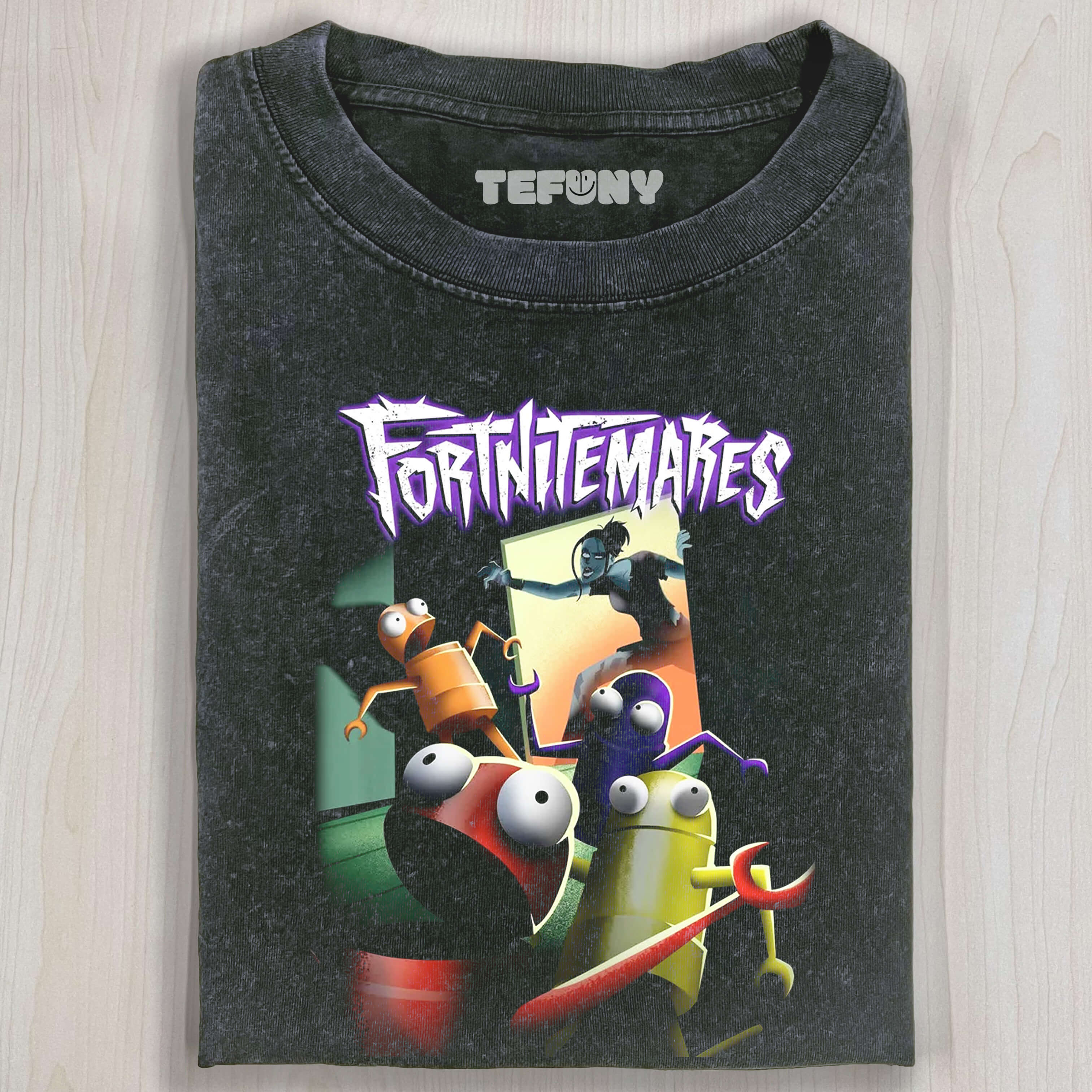 FORTNITEMARES & HUGGY WUGGY & HALLOWEEN V2 TEE