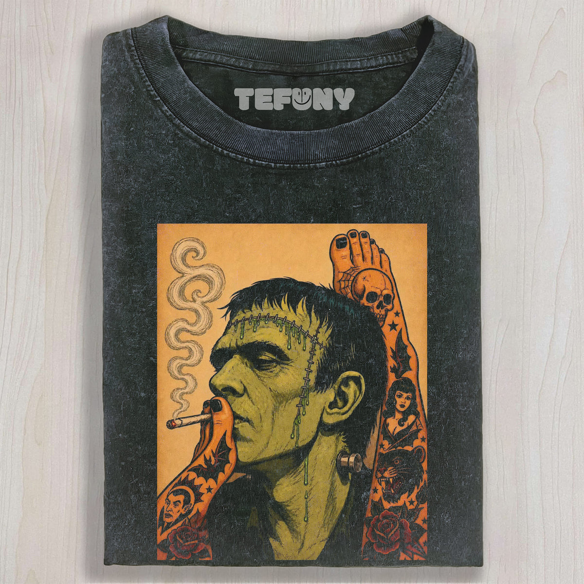 FRANKENSTEIN VINTAGE UNISEX TEE, TANK TOP, LAYERED LS, SWEATSHIRT & HOODIE