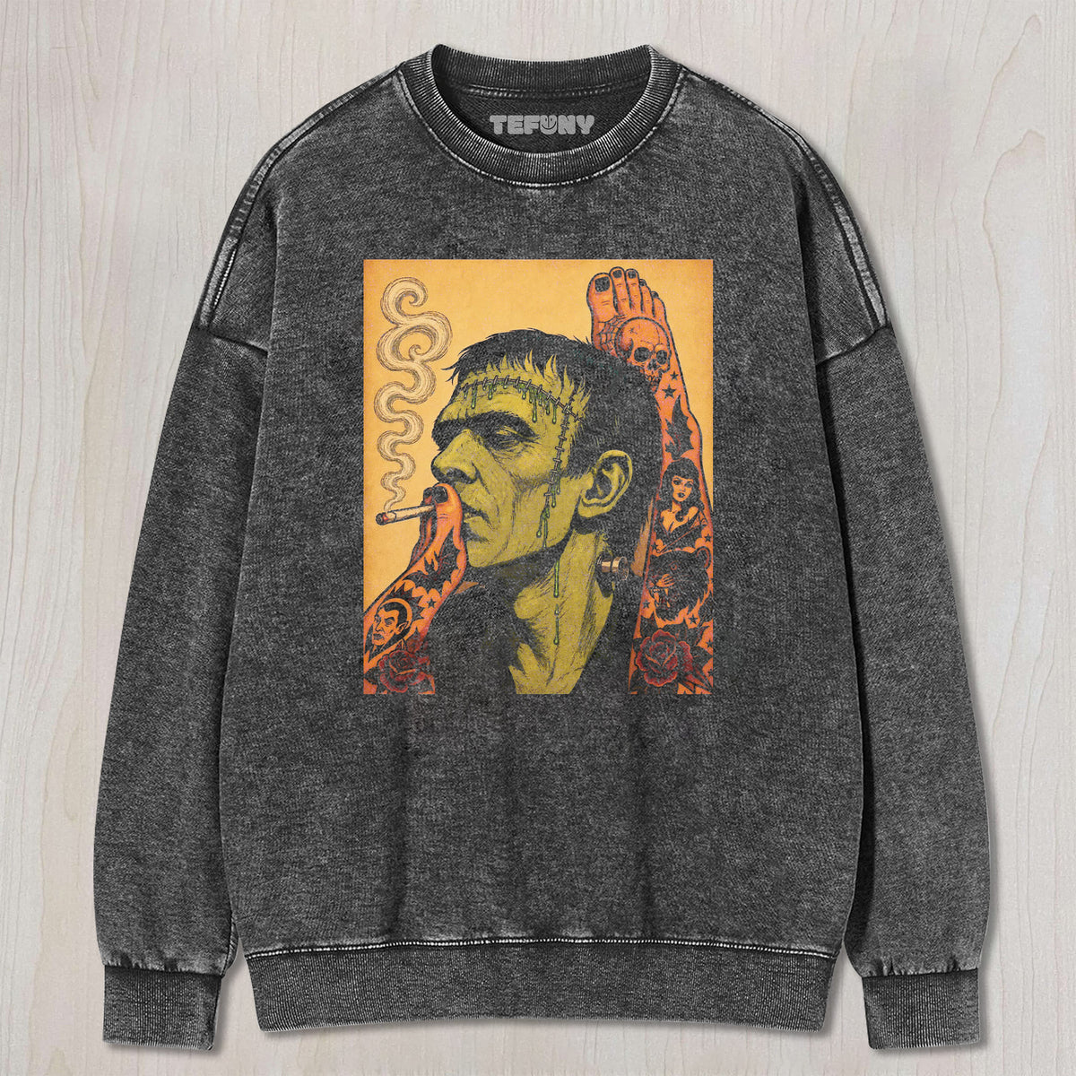 FRANKENSTEIN VINTAGE UNISEX TEE, TANK TOP, LAYERED LS, SWEATSHIRT & HOODIE