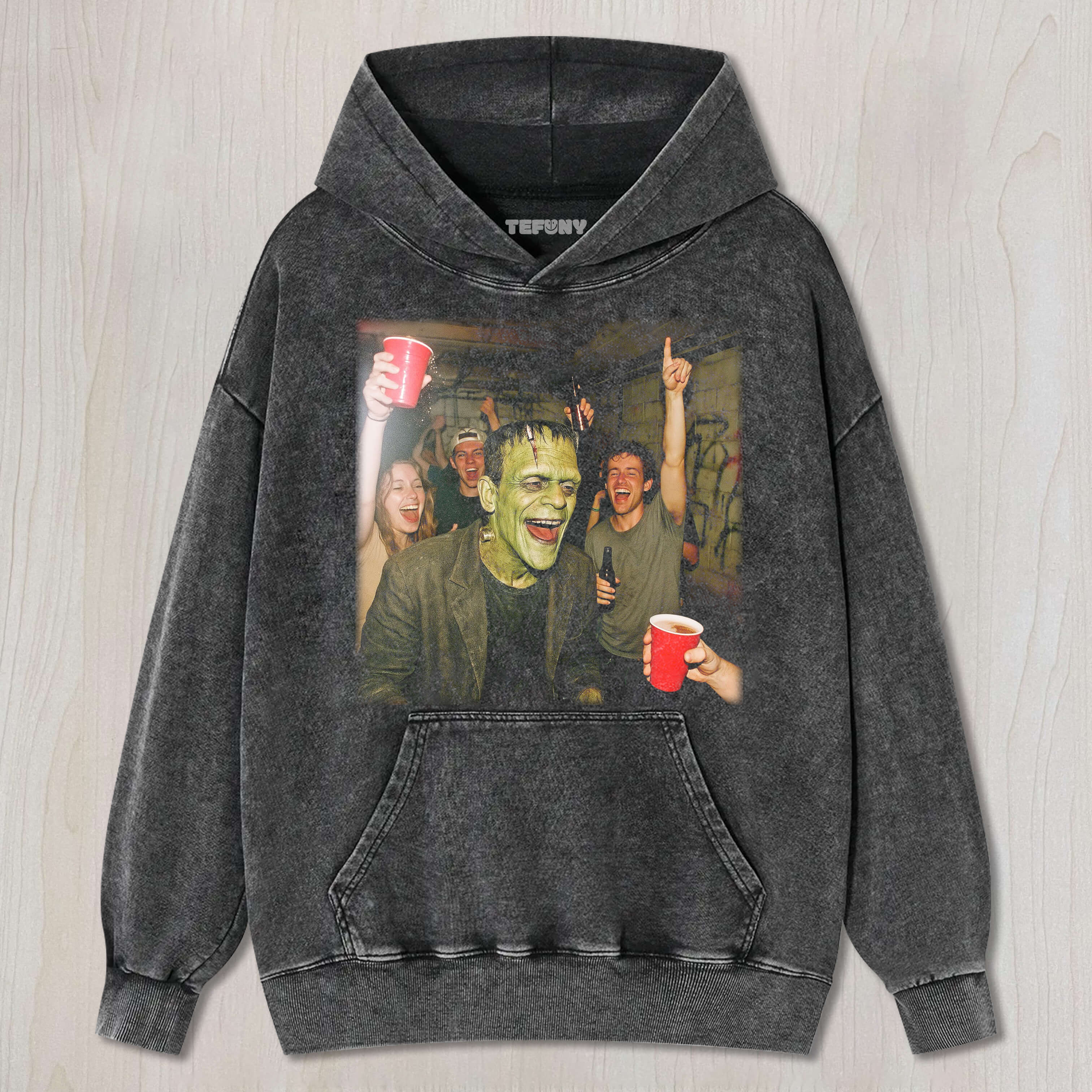 FRANKENSTEIN PARTY TEE & SWEAT & HOOD