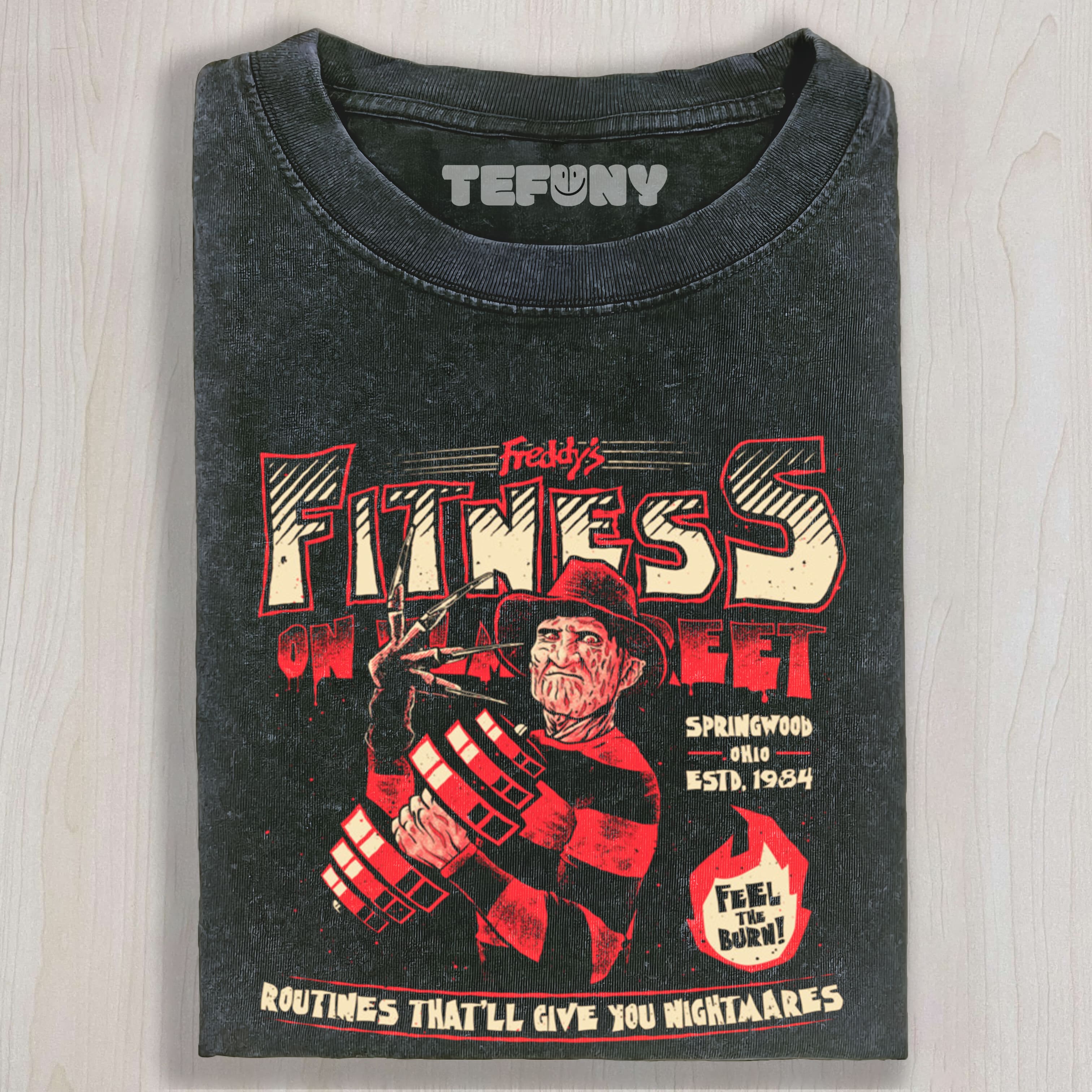 FREDDY'S FITNESS TEE & SWEAT & HOOD