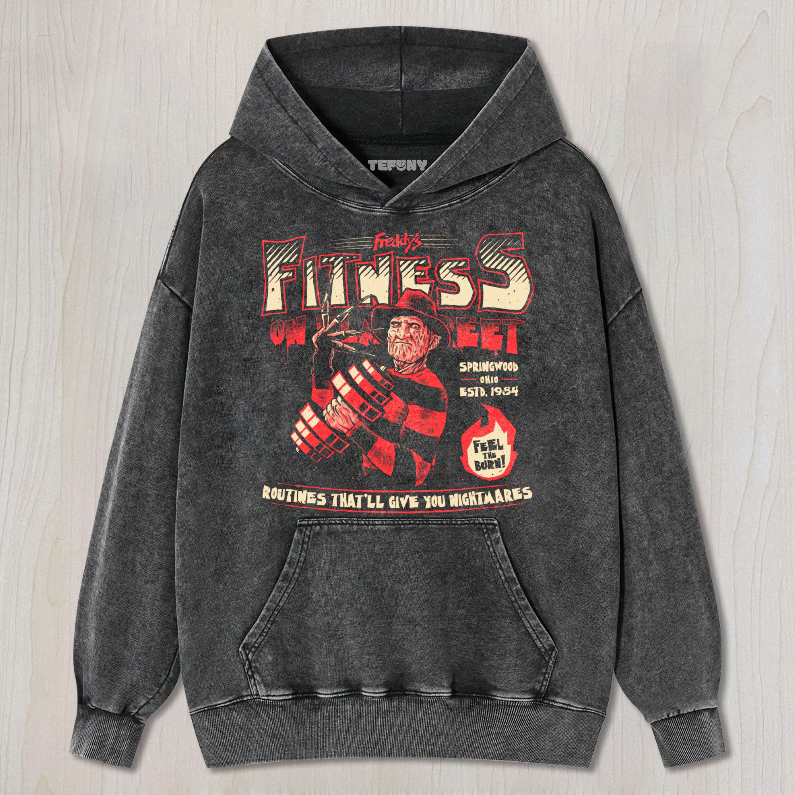 FREDDY'S FITNESS TEE & SWEAT & HOOD