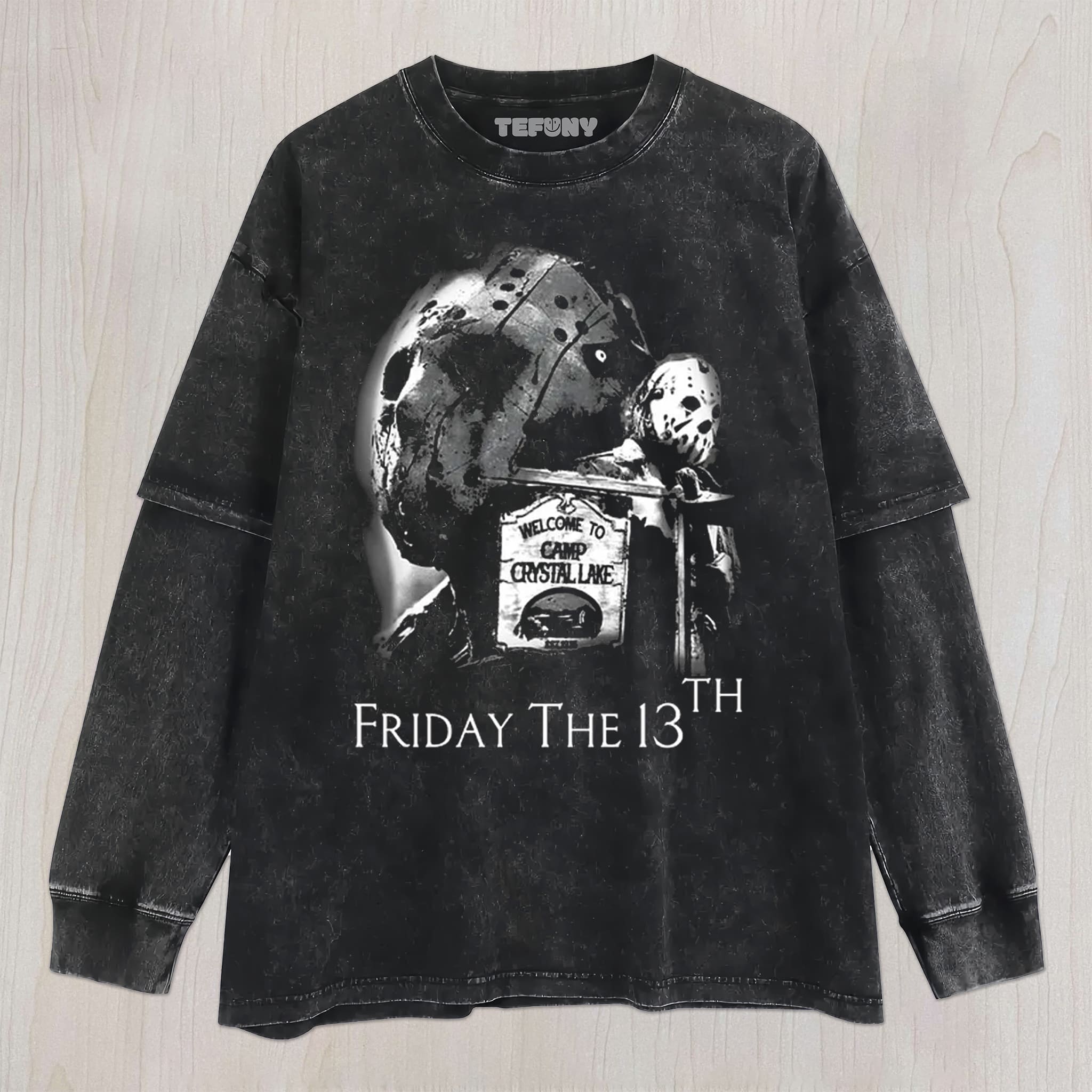 FRIDAY THE 13 TH UNISEX TEE, TANK TOP, LAYERED LS, SWEATSHIRT & HOODIE