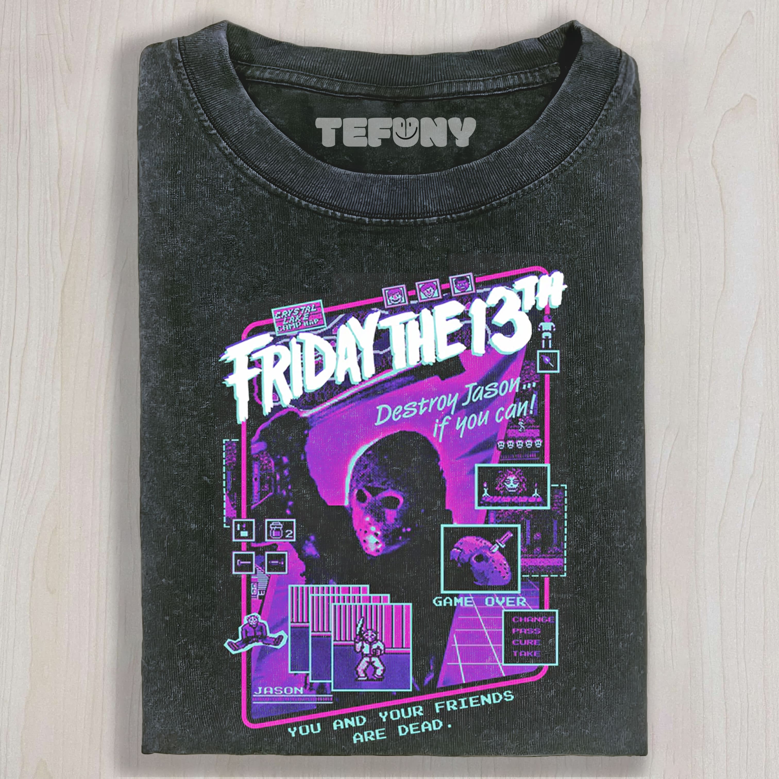 FRIDAY THE 13TH GAME OVER TEE & SWEAT & HOOD